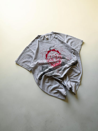 Graphic Grey Tshirt- S
