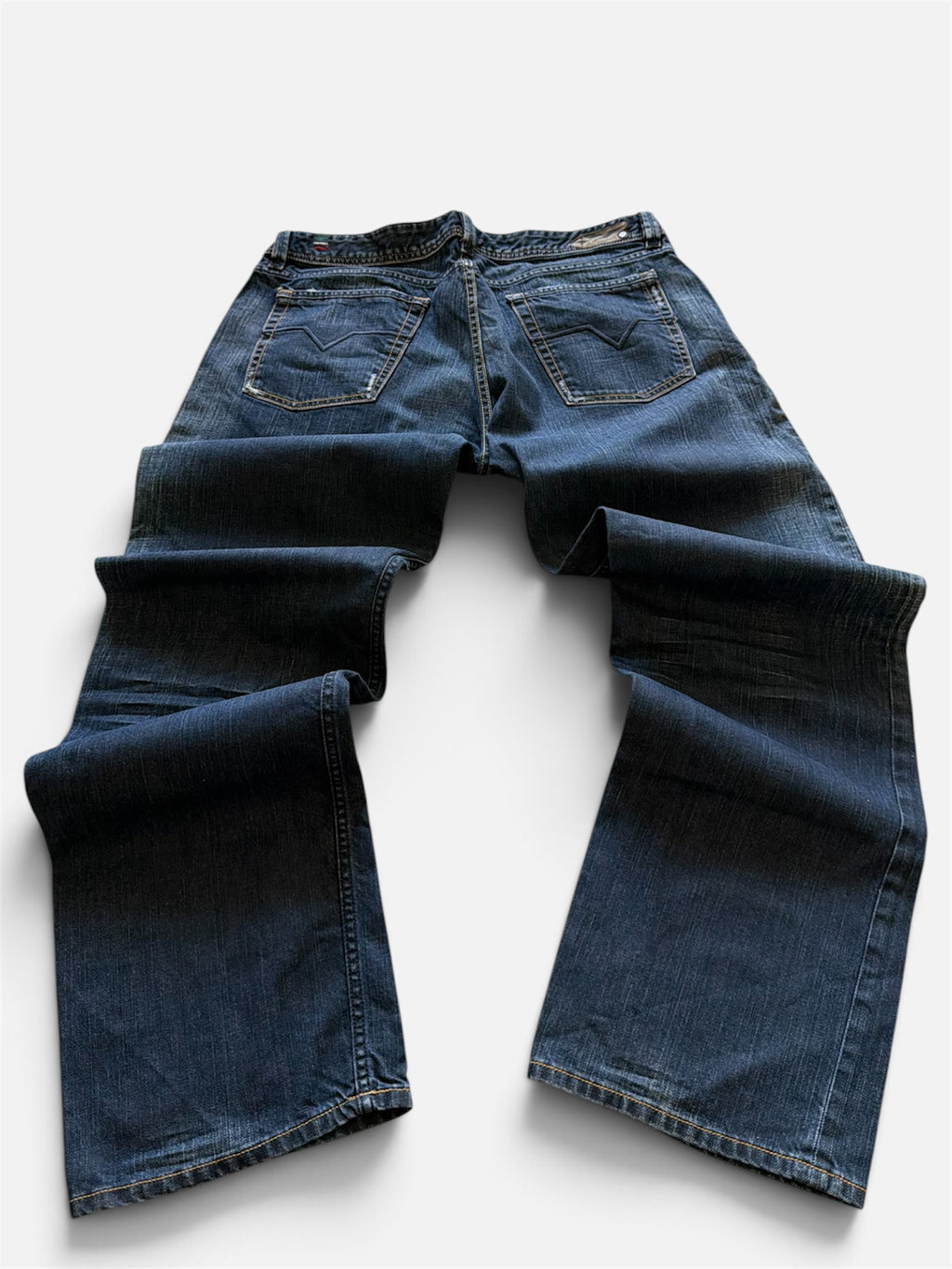 Diesel Industry Denim Division Jeans — Dark Wash, Made in Italy- 38