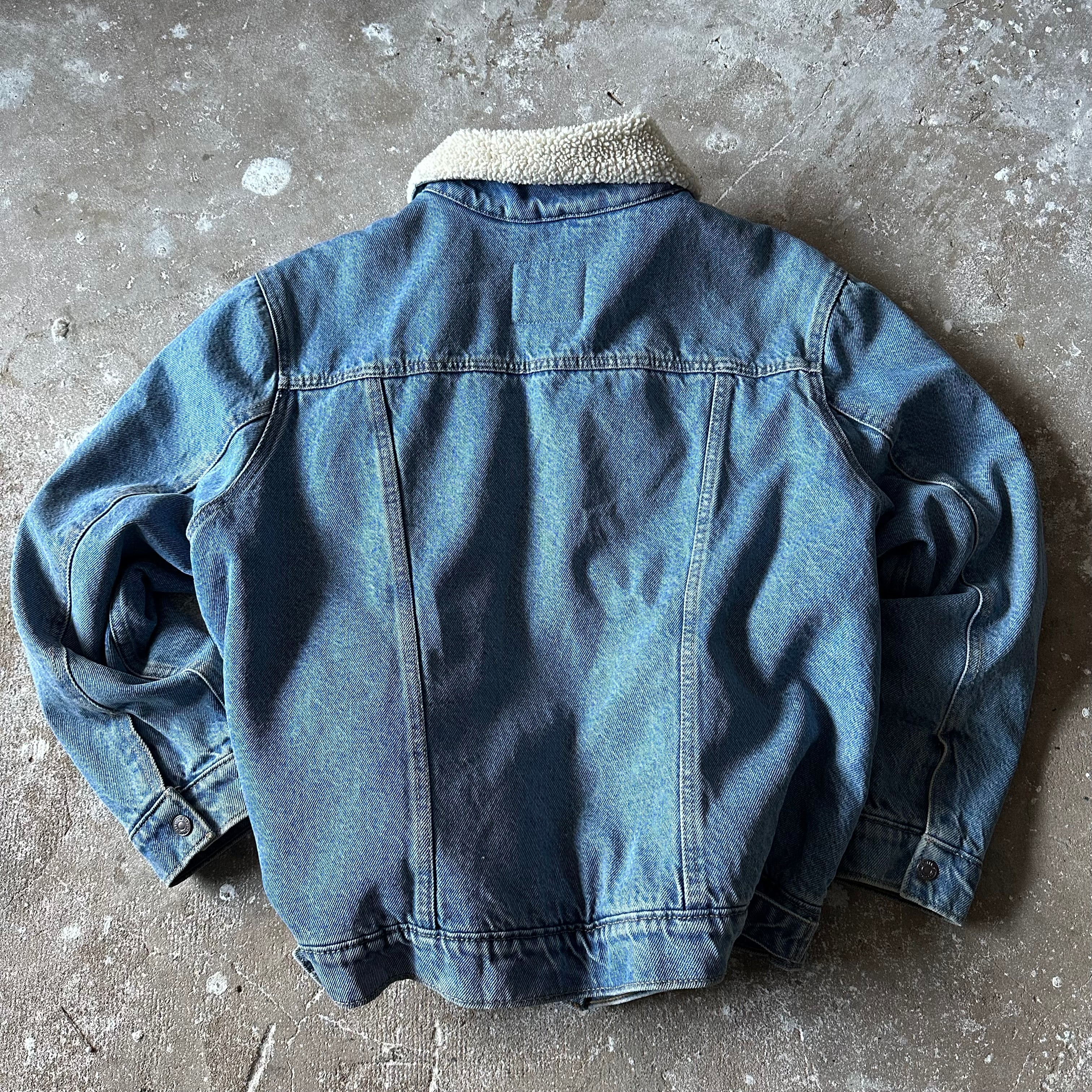 Levi’s sherpa-lined denim jacket - XL