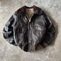 Brown Leather Jacket - S