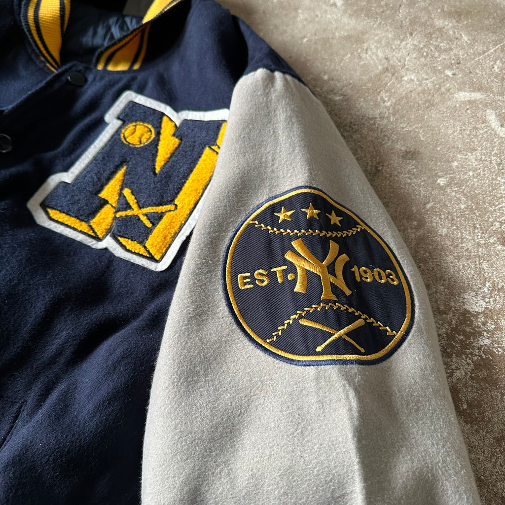 Vintage Majestic NY Yankees Varsity Jacket - 2XL