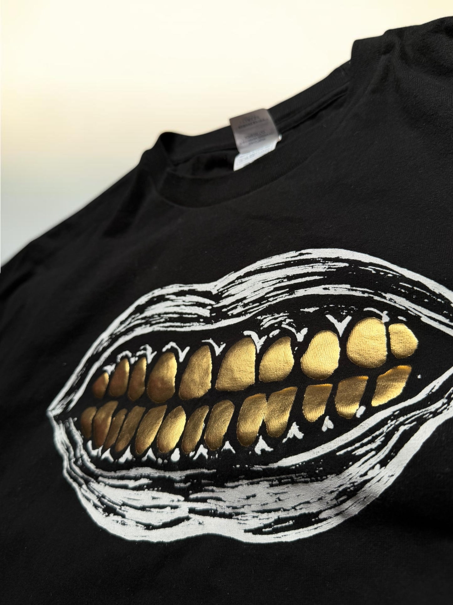 Graphic Black Tshirt- M