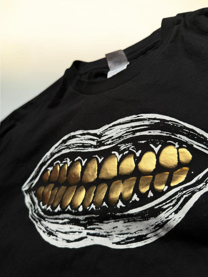 Graphic Black Tshirt- M