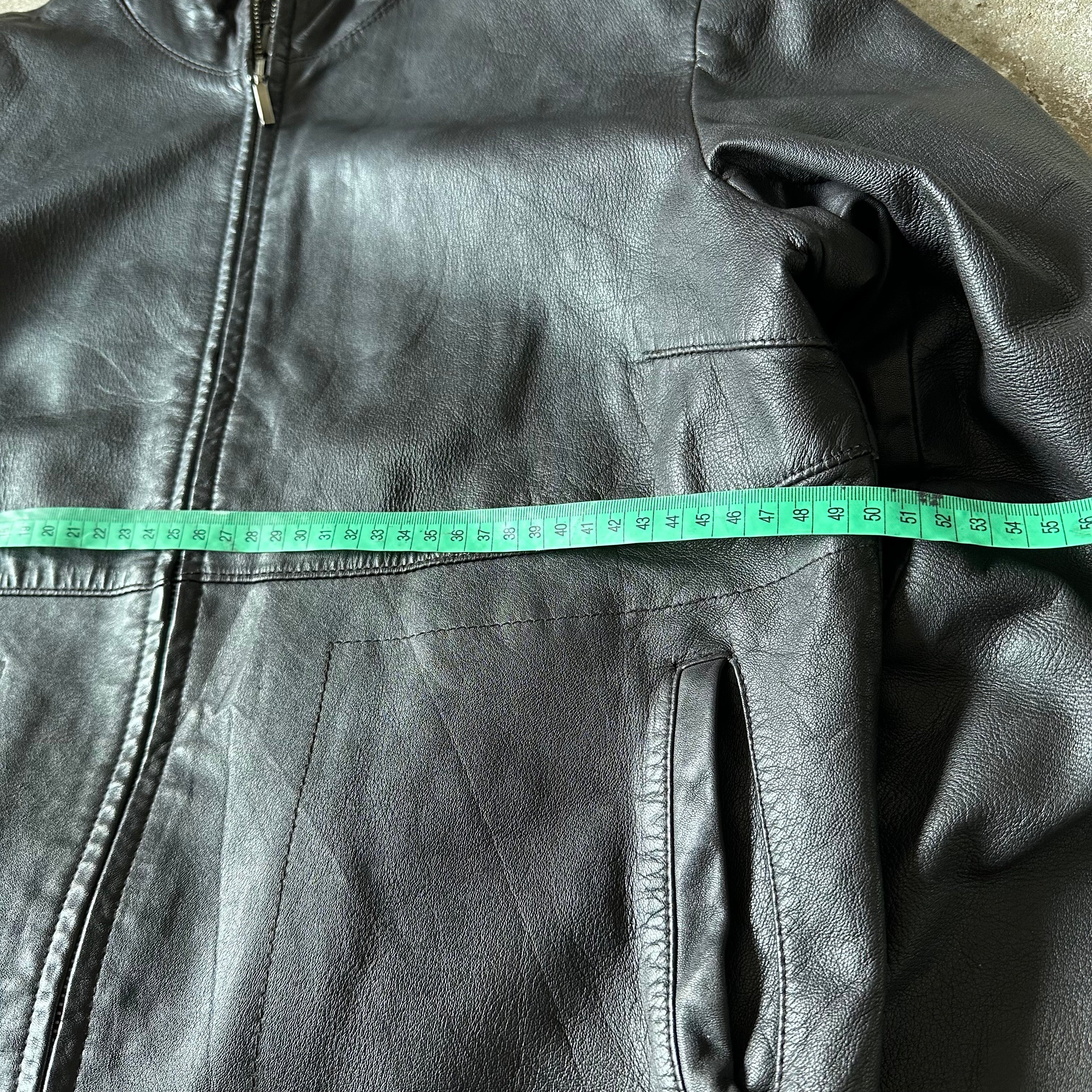 Brown Leather Jacket - M