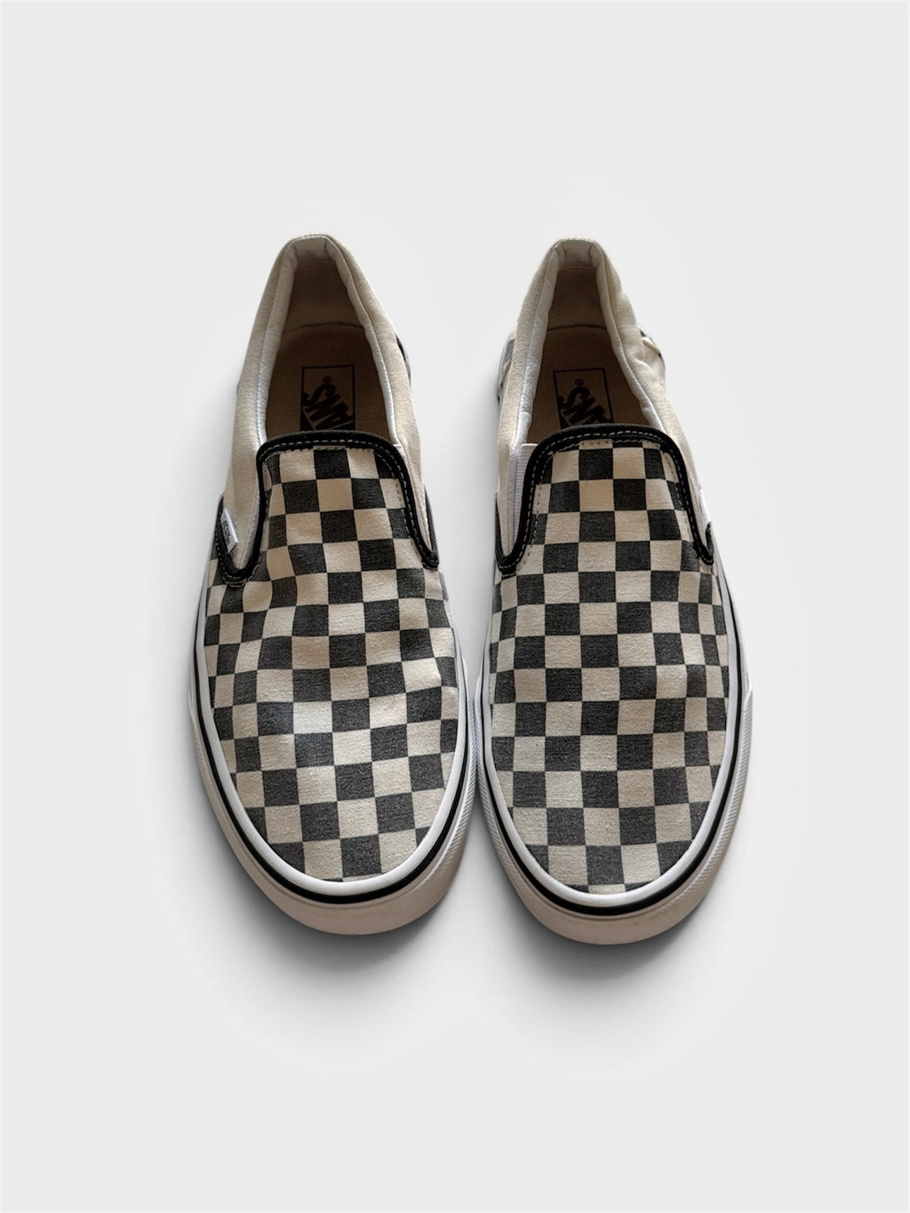 Vans Classic Slip-On Checkerboard Sneakers- 43