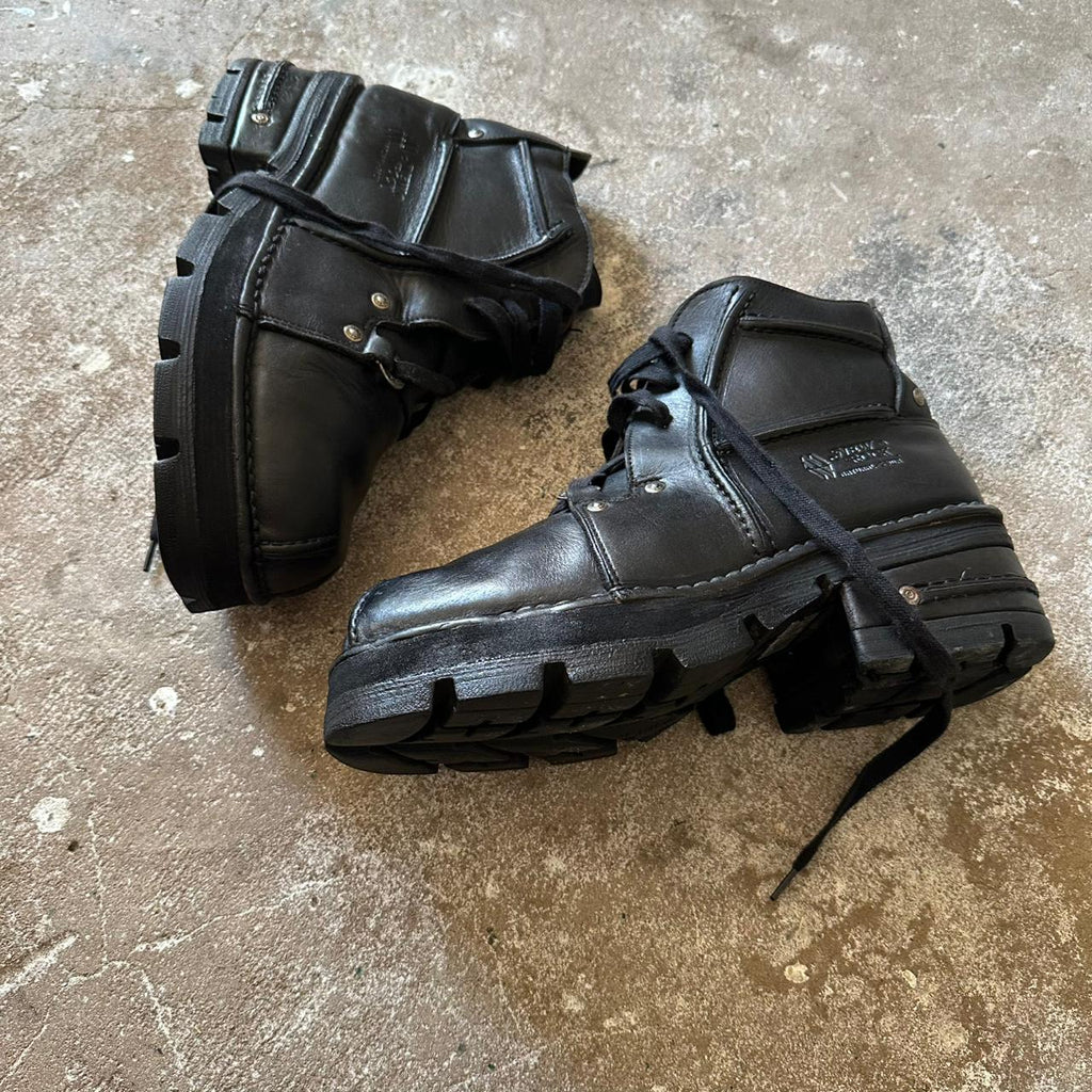 New Rock black platform shoes - 40