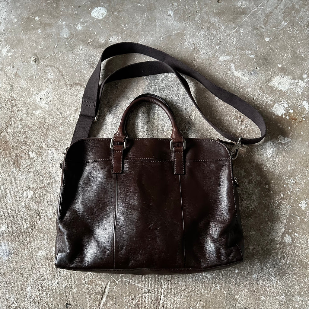 Fossil Genuine Leather Brown CrossBag
