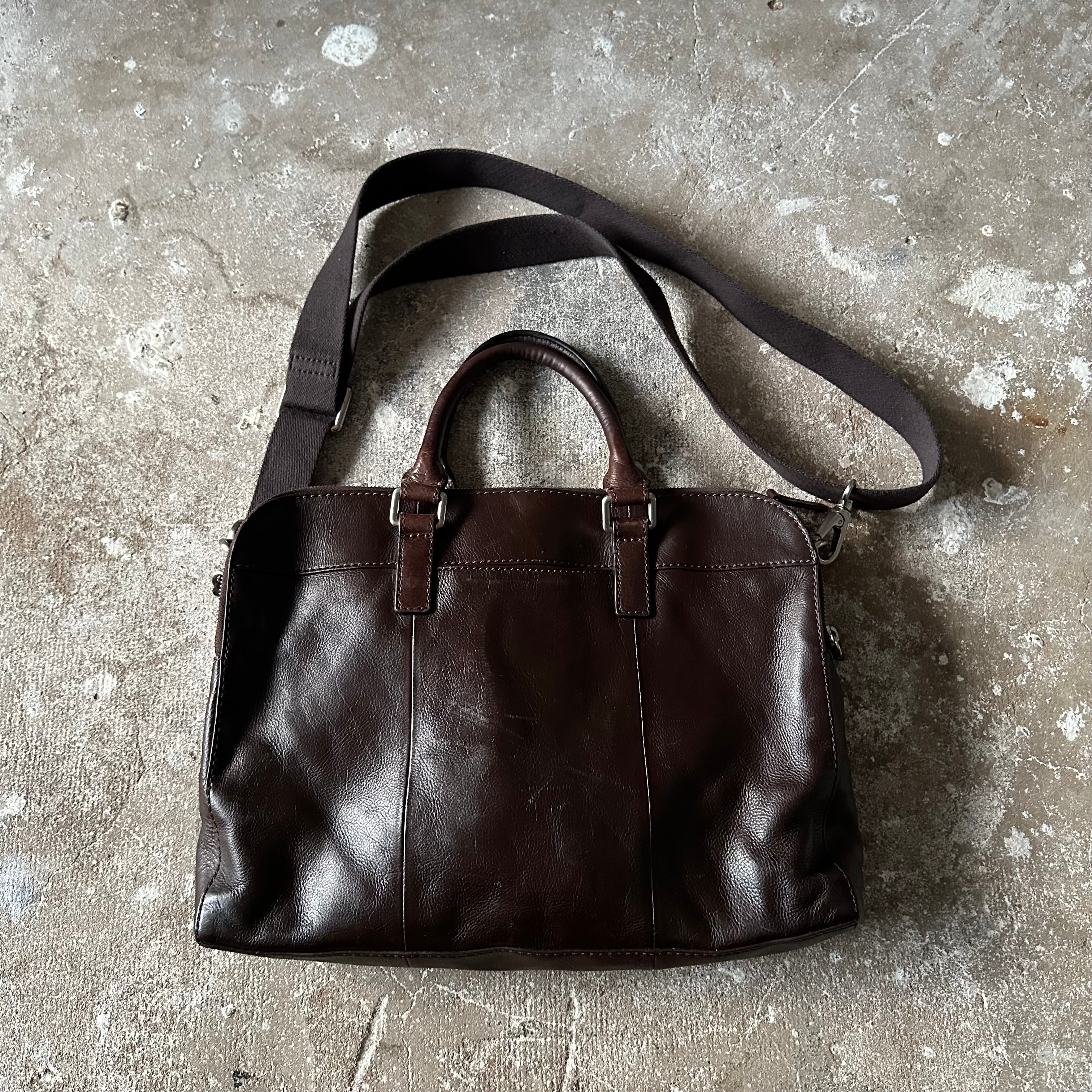 Fossil Genuine Leather Brown CrossBag