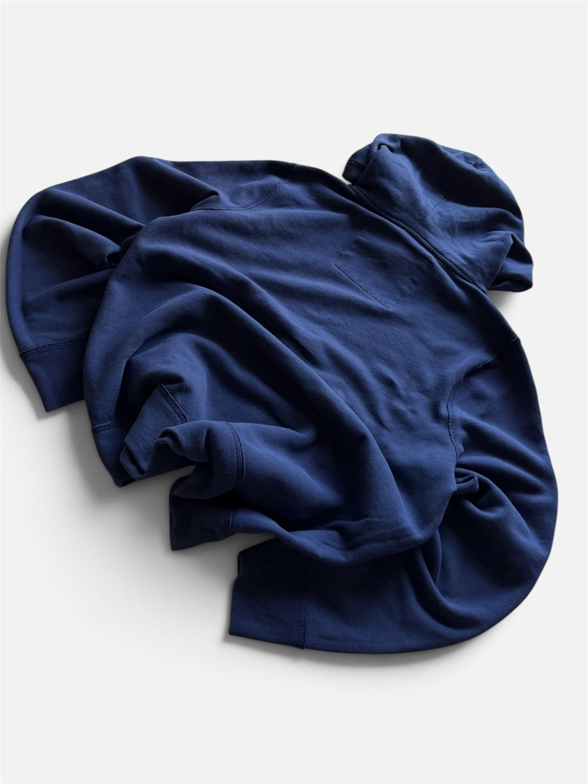 Hollister Pullover Hoodie, Navy Blue- M