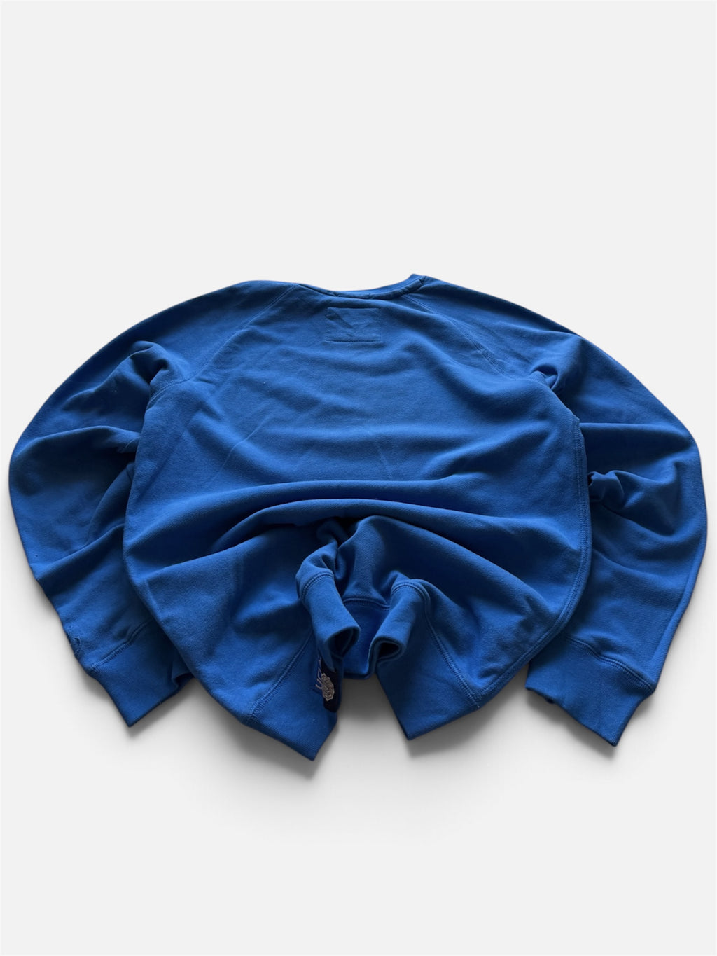 UCLA Heritage Crewneck Sweatshirt Royal Blue Raglan Seal Logo- S