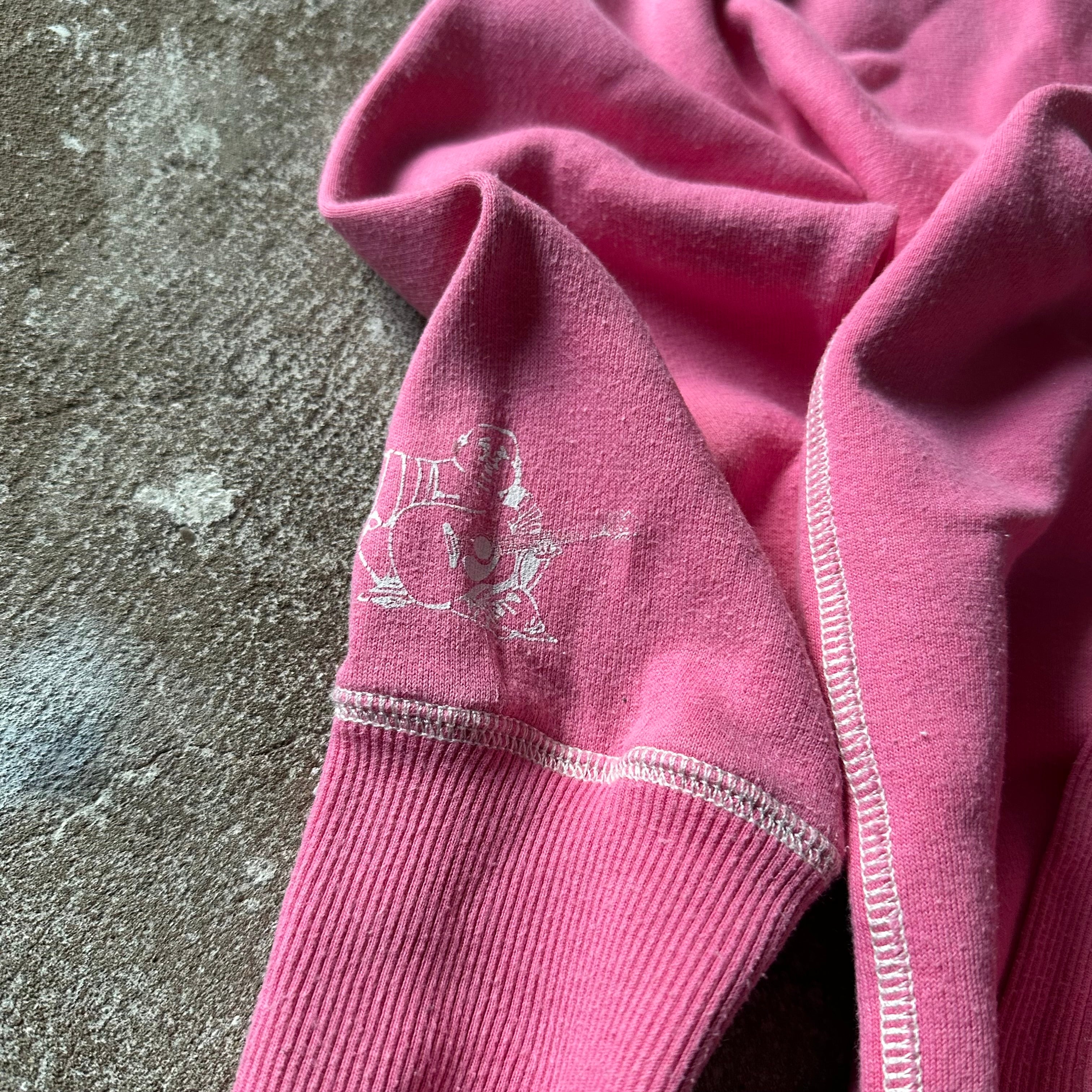 True Religion LA Zip Up Pink Hoodie - L