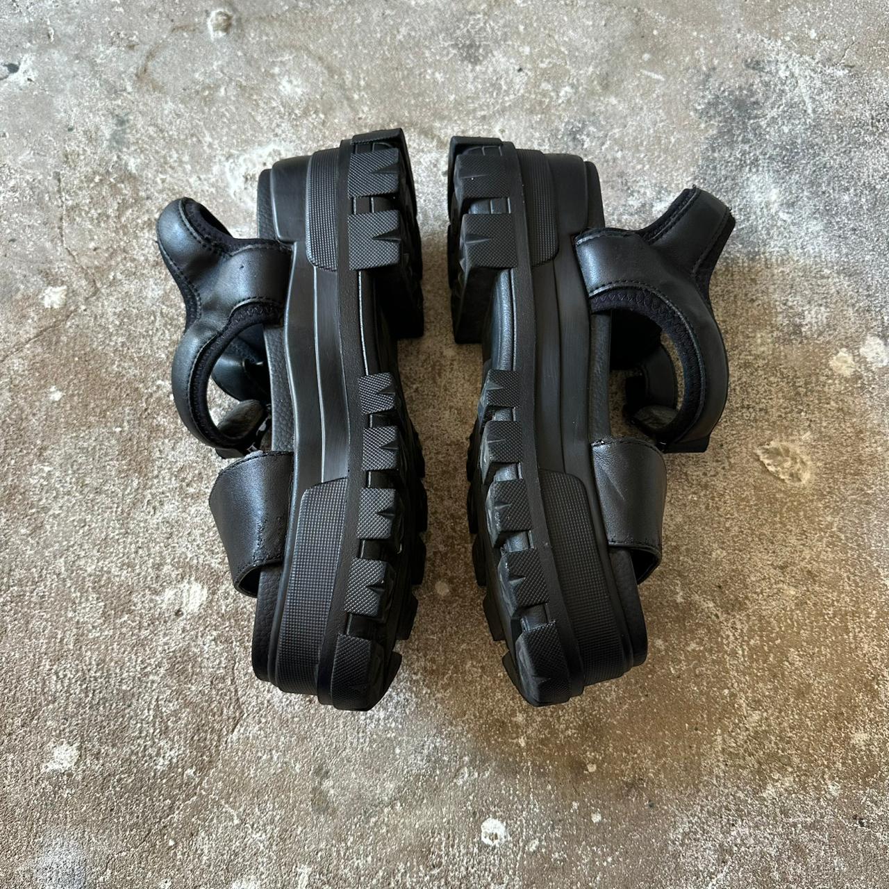 Buffalo London Chunky Platform Sandals Black – 40