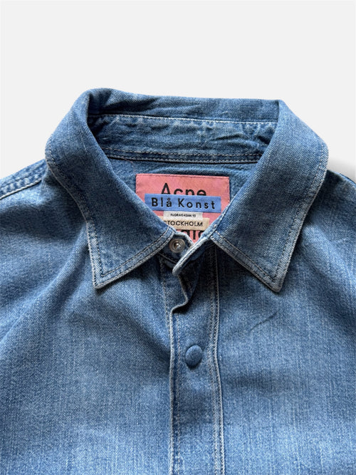 Acne Studios Blå Konst Denim Shirt- XXS