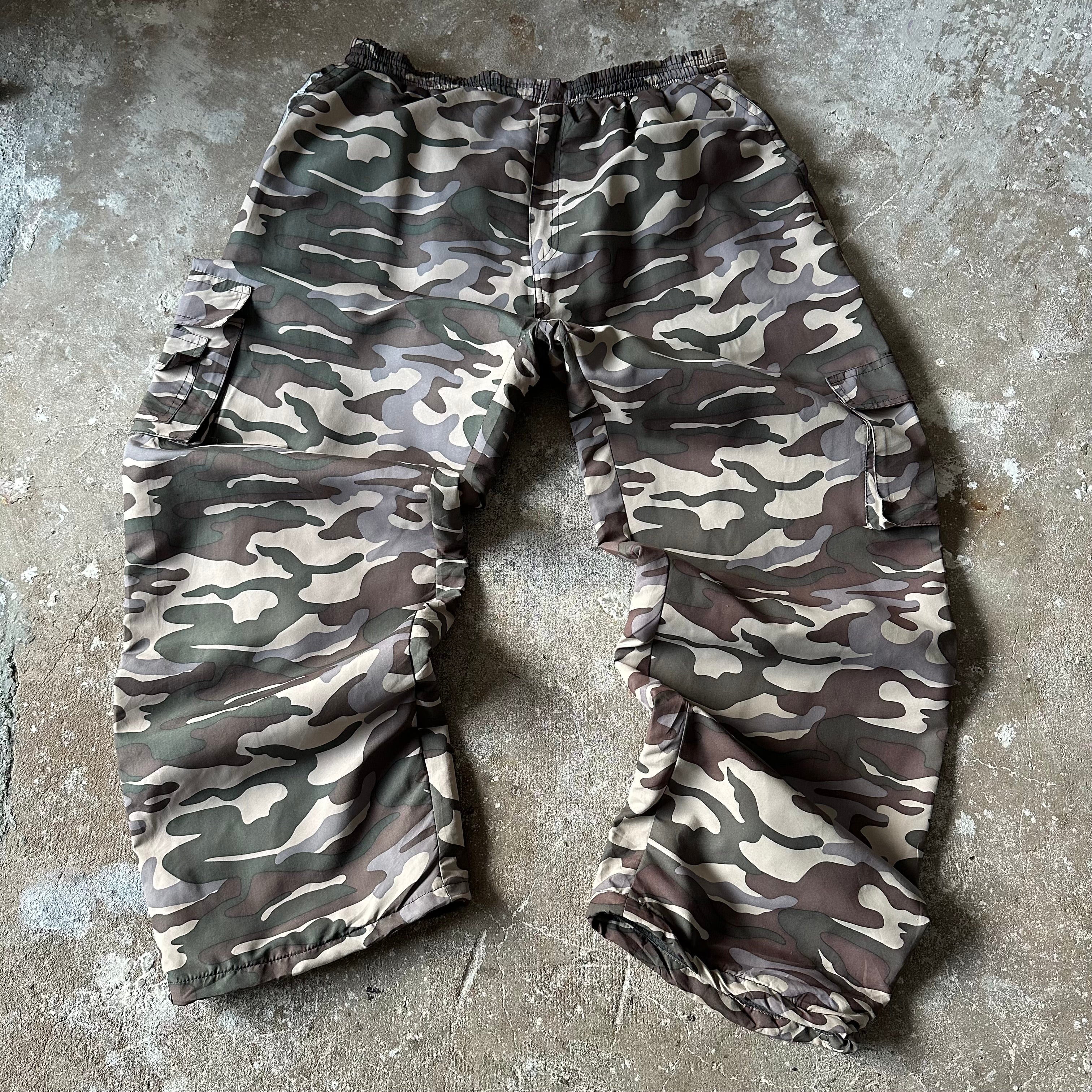 Camo Fleece-Lined Track Pants - 2XL