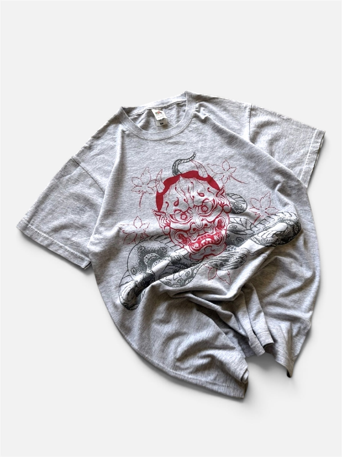 Graphic Grey Tshirt- S
