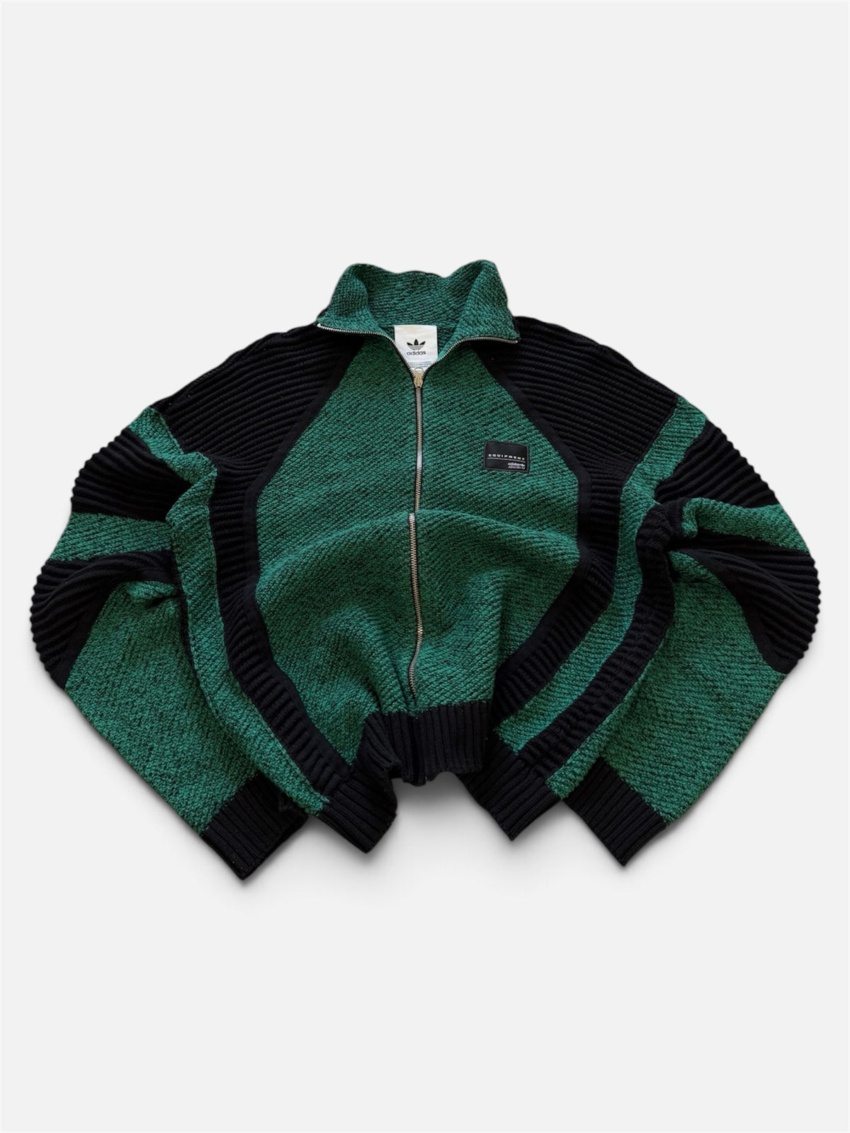 Adidas Originals EQT Equipment ADV/91-17 Knit Track Jacket Green Black- Women’s M