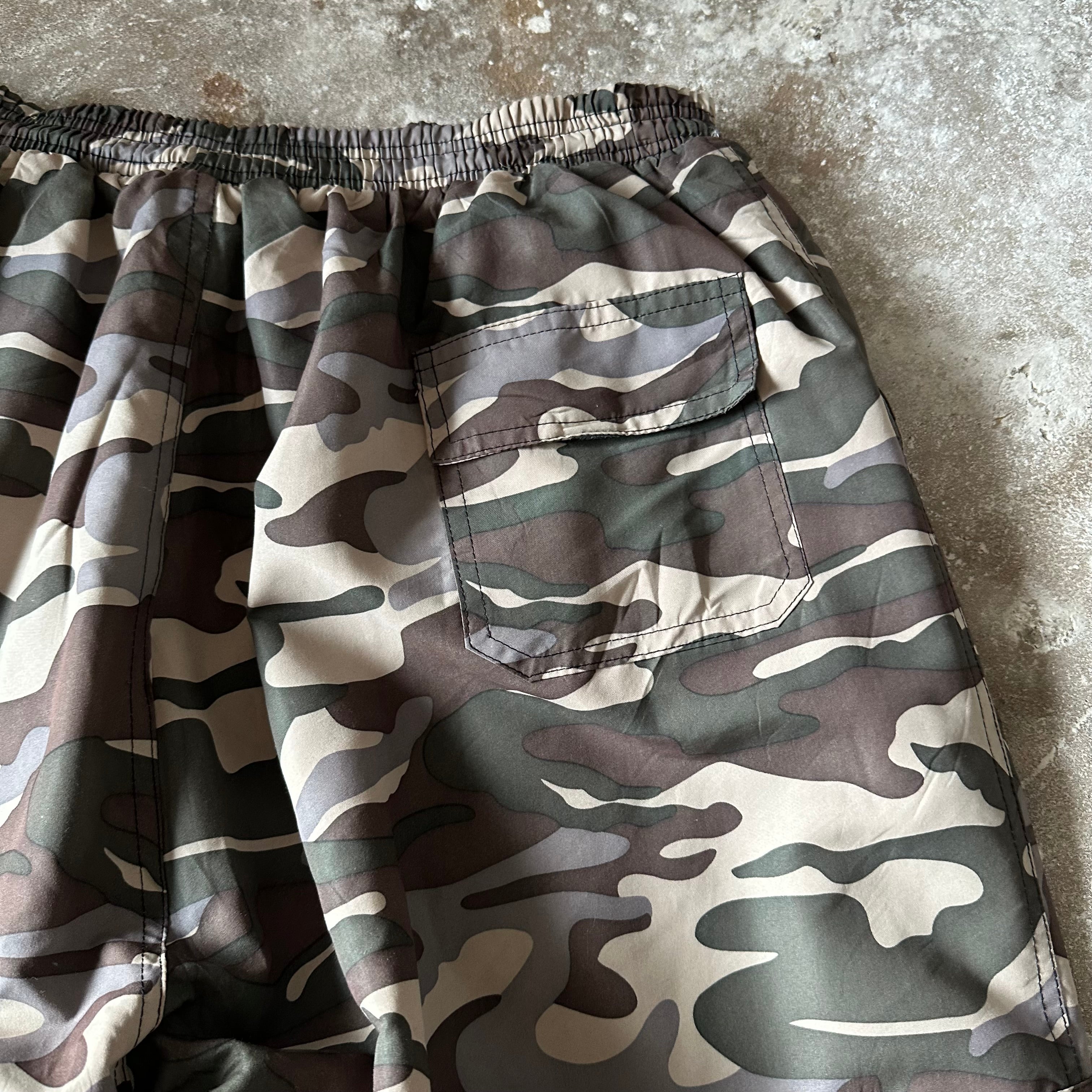 Camo Fleece-Lined Track Pants - 2XL