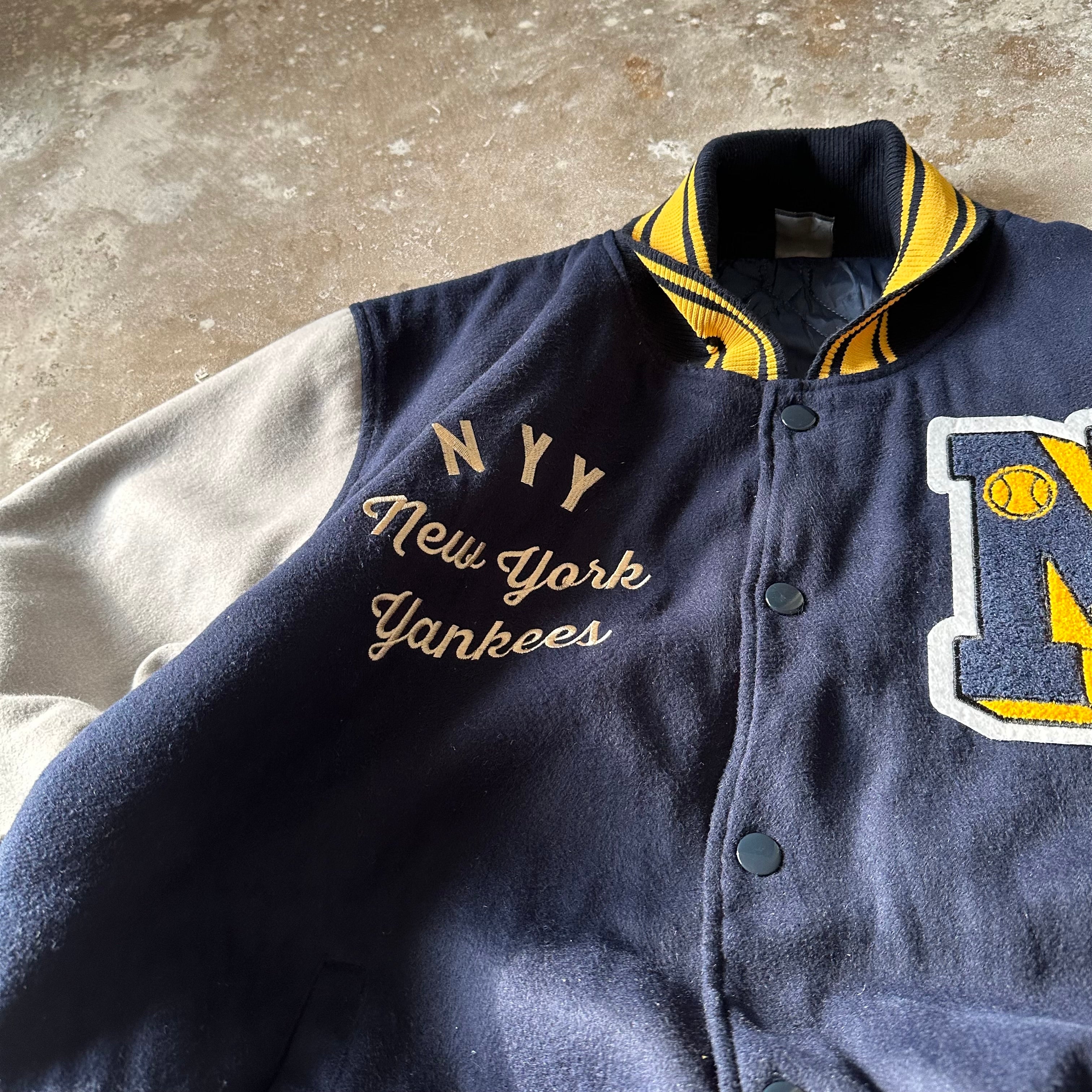 Vintage Majestic NY Yankees Varsity Jacket - 2XL