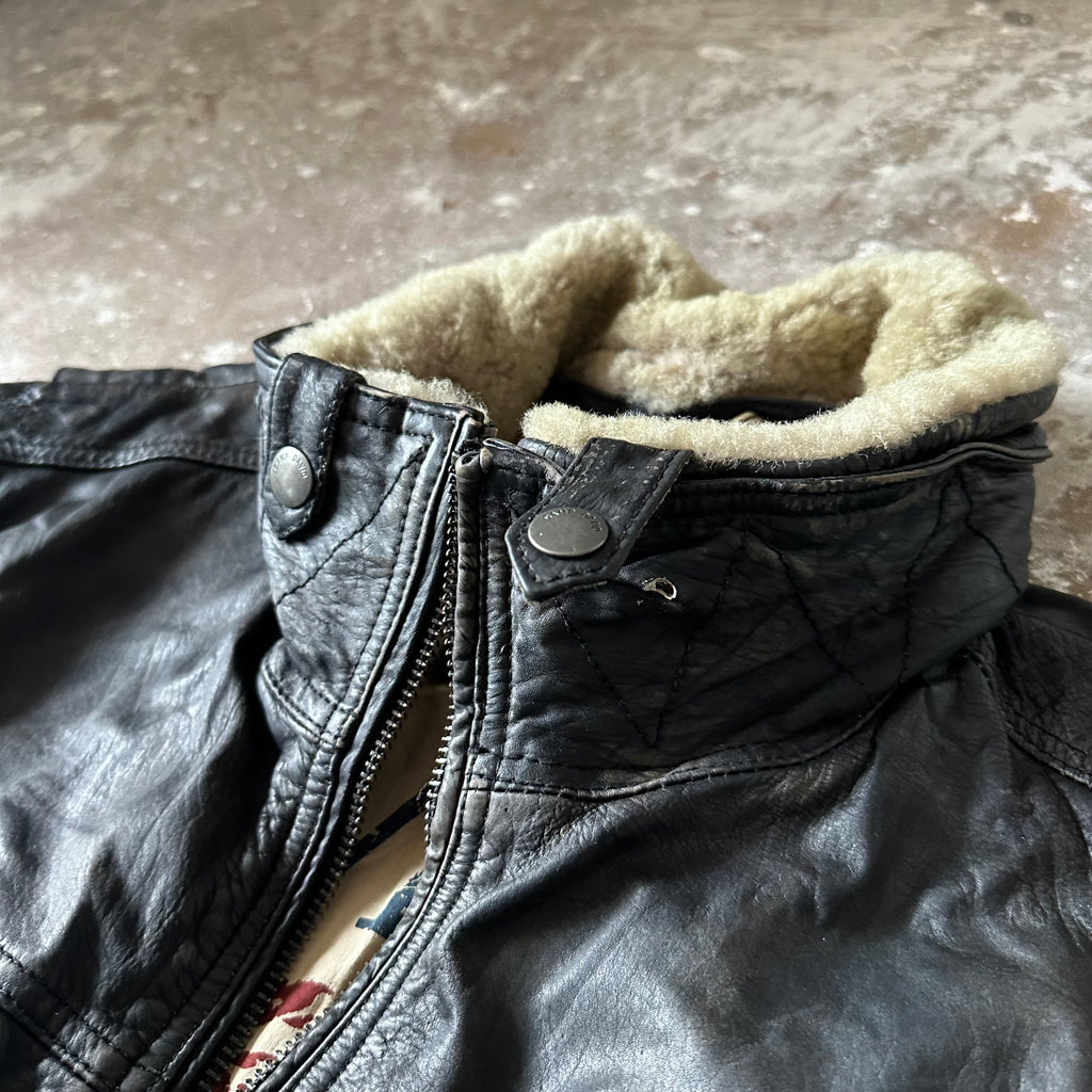 Camp David Leather Jacket - XL