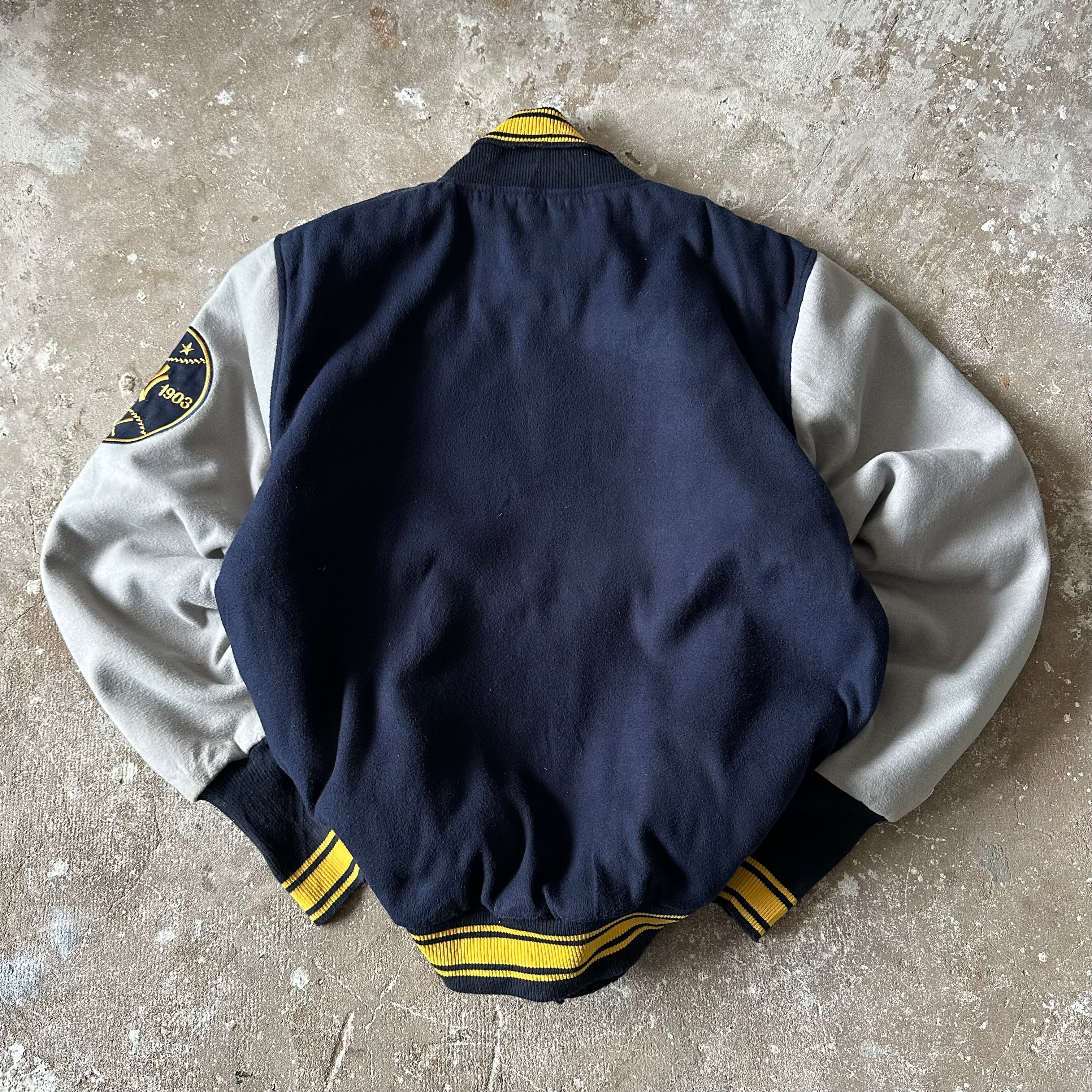 Vintage Majestic NY Yankees Varsity Jacket - 2XL