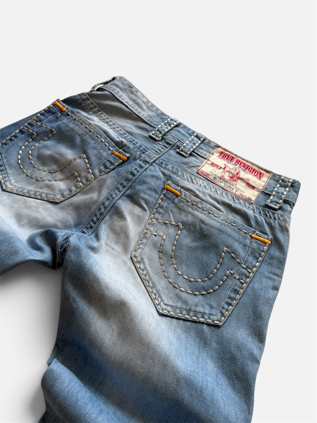 True Religion Billy Super T Men's Jeans Bootcut Made in USA- 31