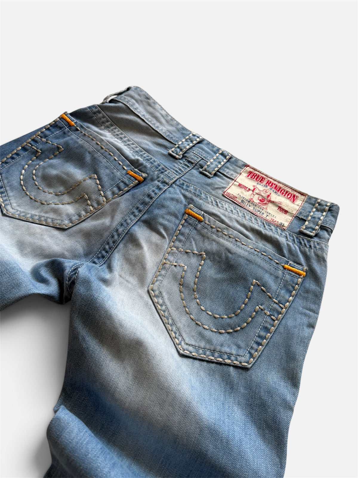 True Religion Billy Super T Men's Jeans Bootcut Made in USA- 31