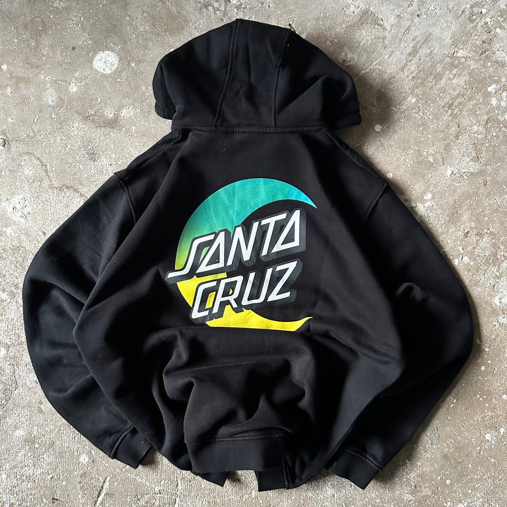 Santa Cruz Black Hoodie - L
