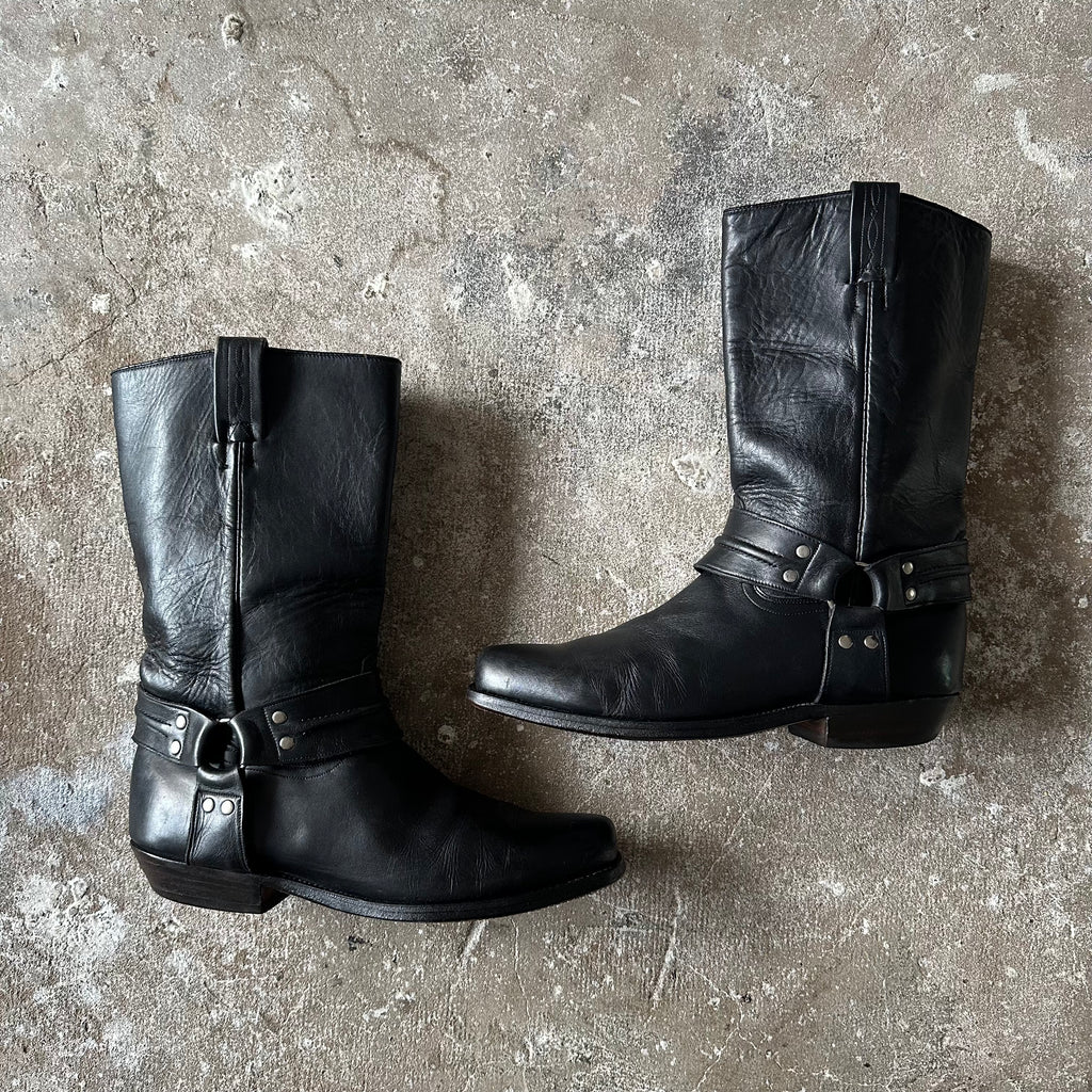 Black Biker Boots - 44