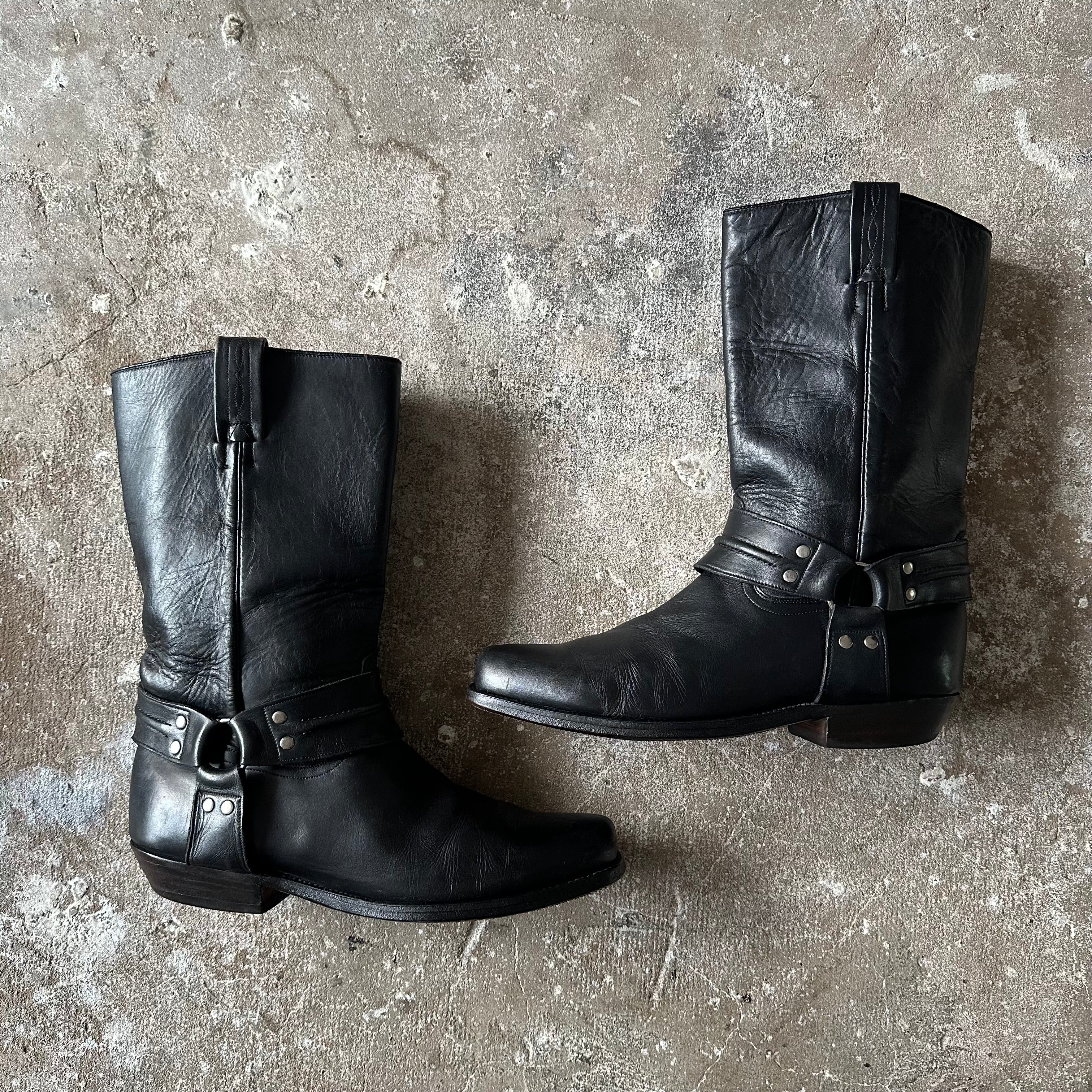 Black Biker Boots - 44