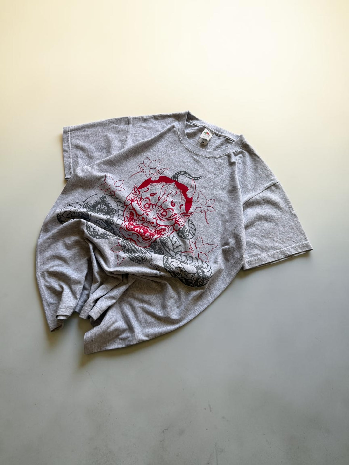 Graphic Grey Tshirt- S