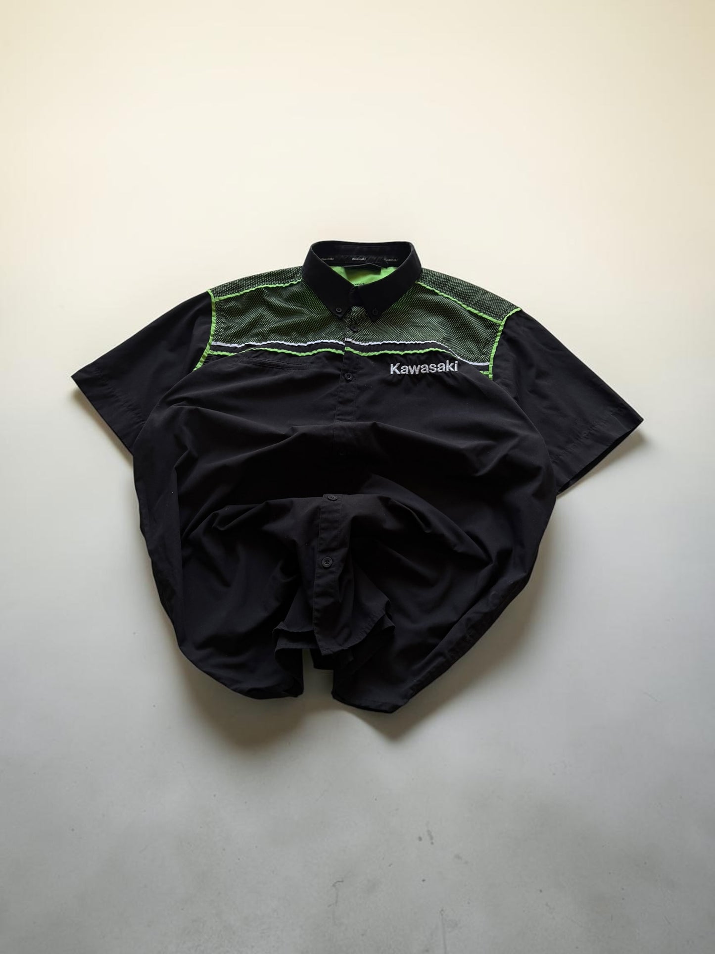 Kawasaki Black & Green Shirt - XL