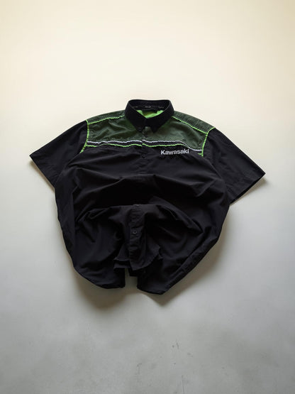 Kawasaki Black & Green Shirt - XL