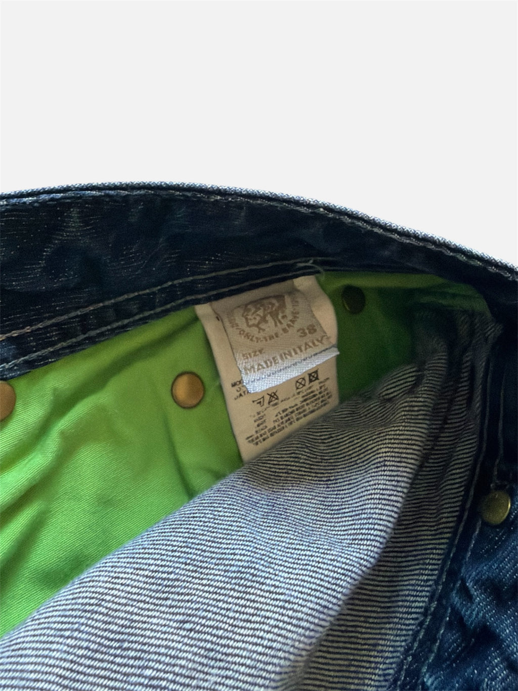 Diesel Industry Denim Division Jeans — Dark Wash, Made in Italy- 38
