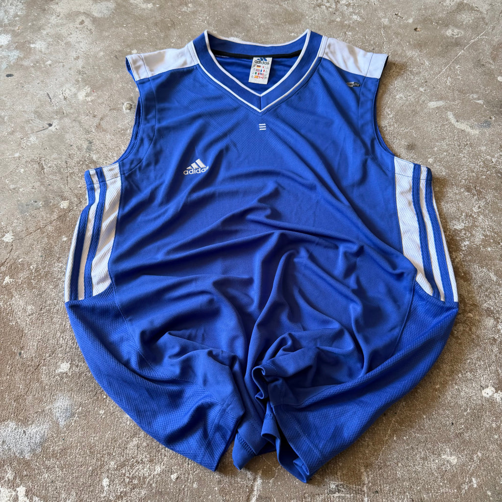 Adidas 80s Blue Jersey - XL