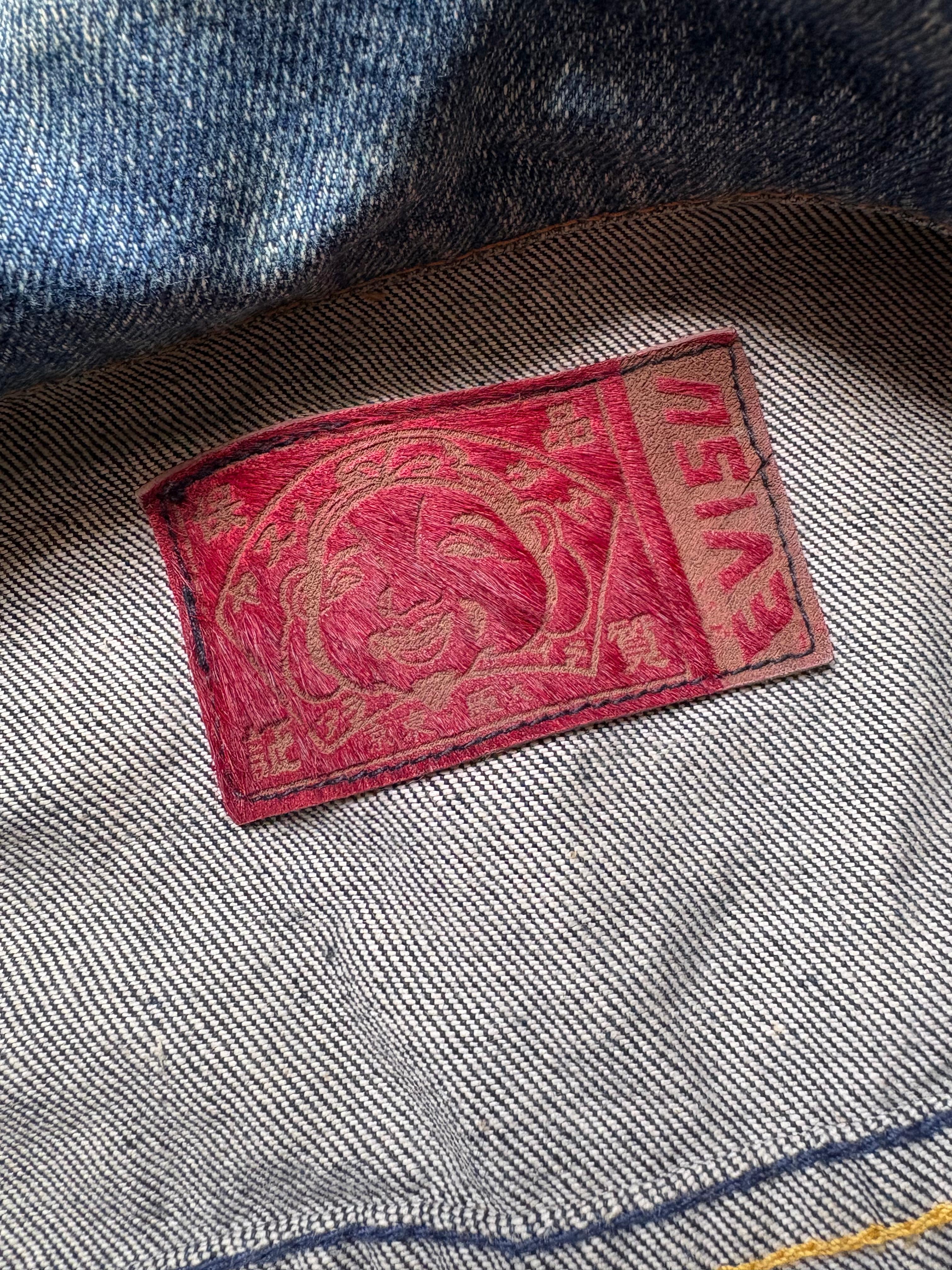 Evisu Denim Jeans Jacket