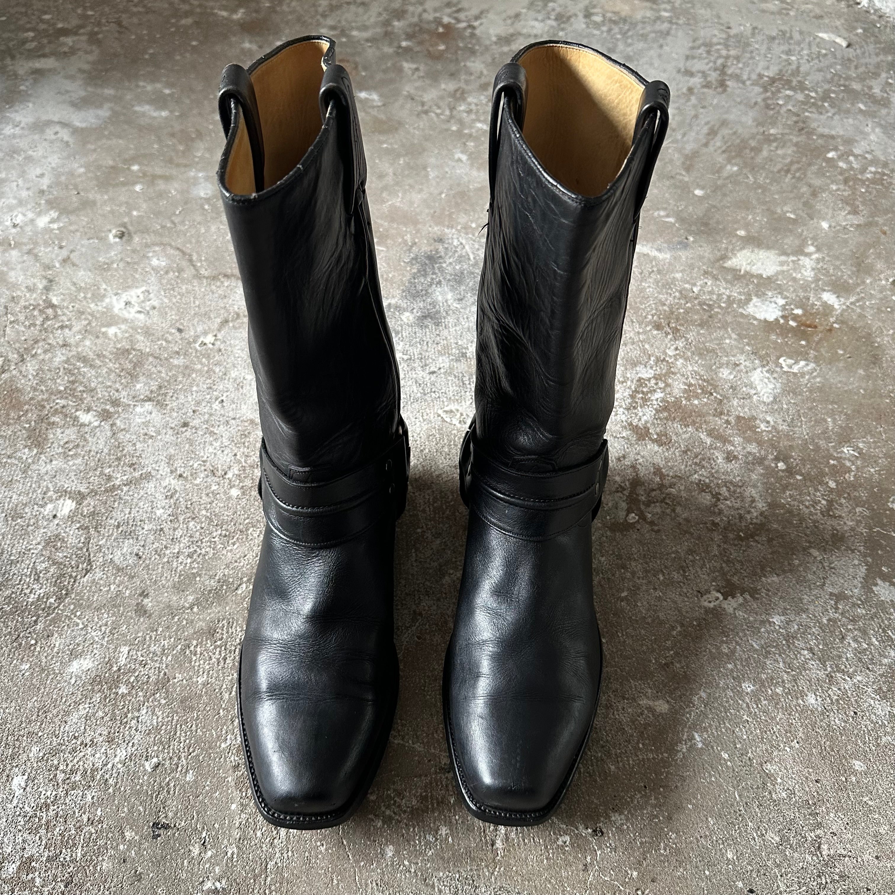 Black Biker Boots - 44