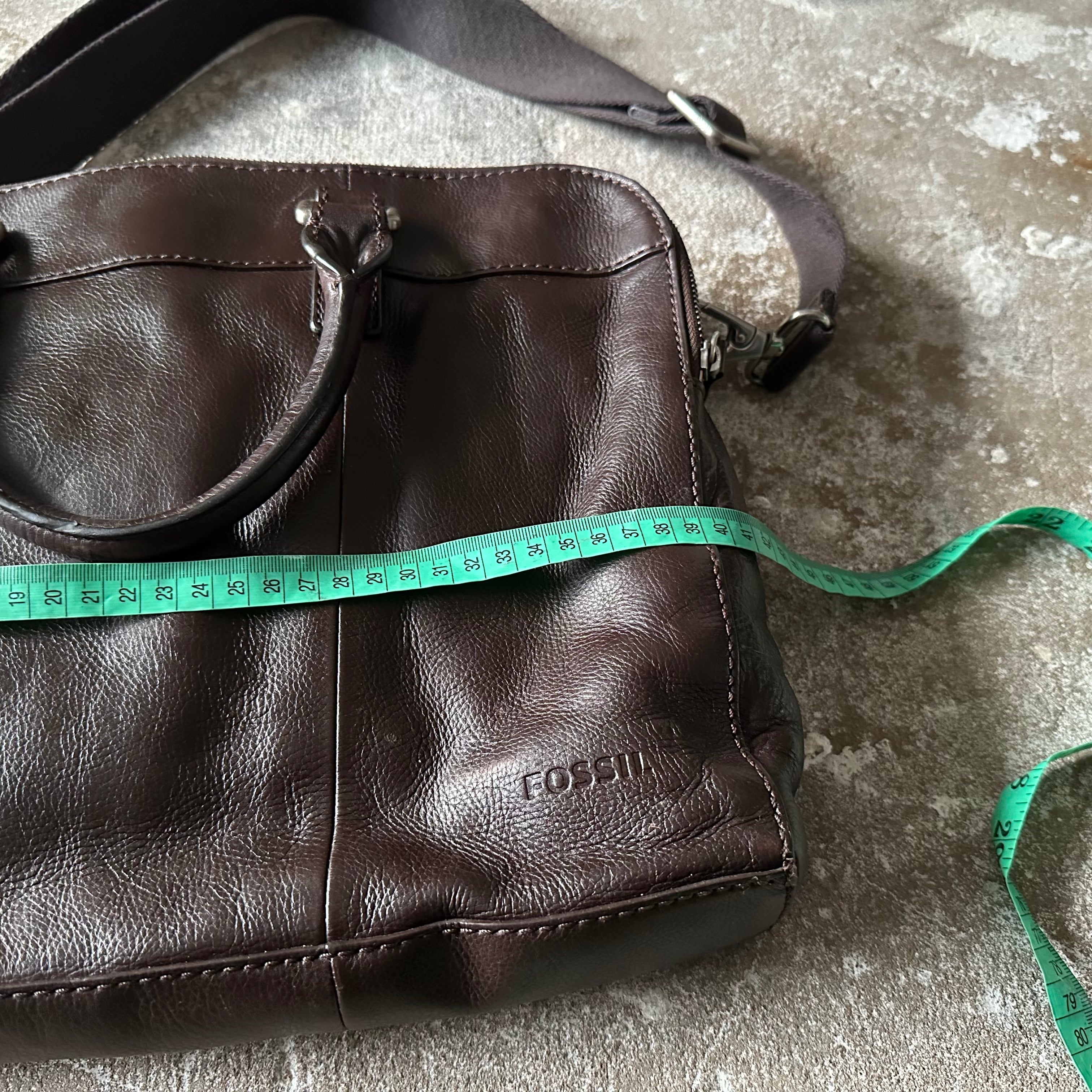 Fossil Genuine Leather Brown CrossBag