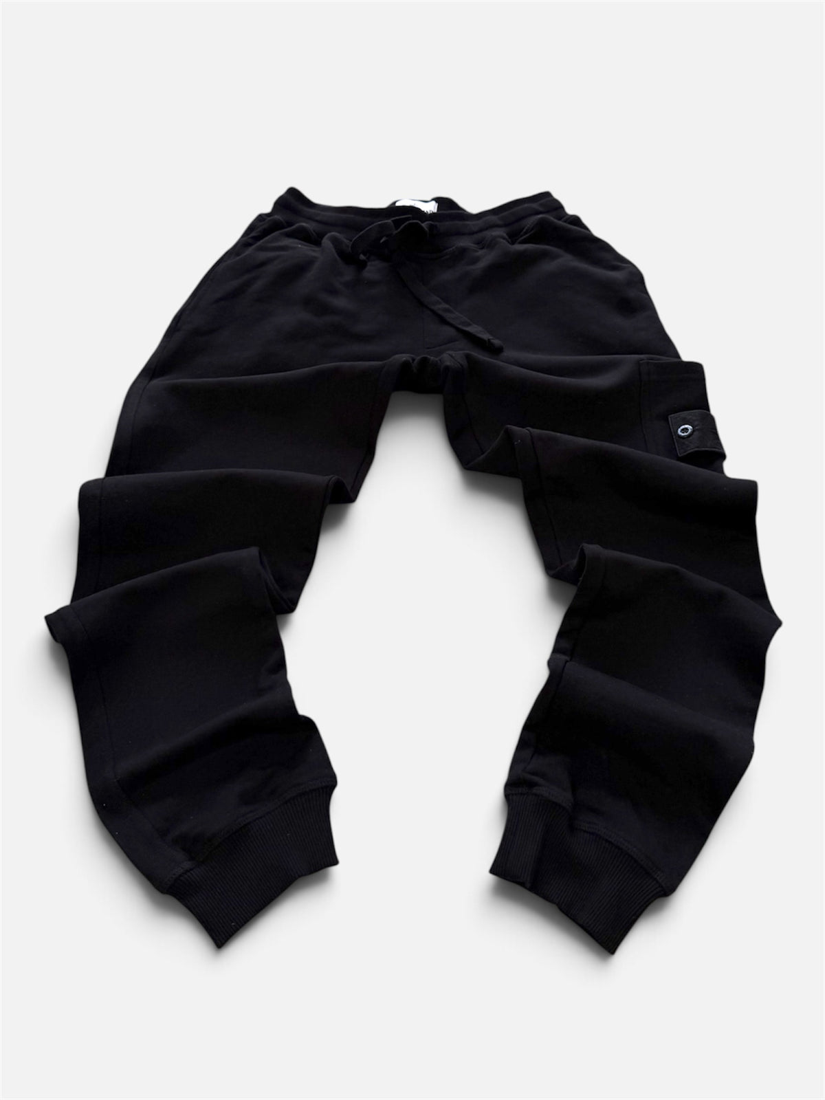 Stone Island black cargo sweatpants- S