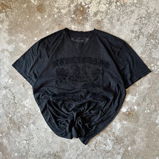 Affliction Angel Wing Rare Goth Discontinued Tshirt - 2XL