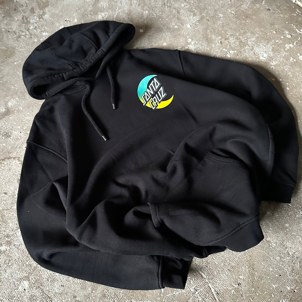 Santa Cruz Black Hoodie - L