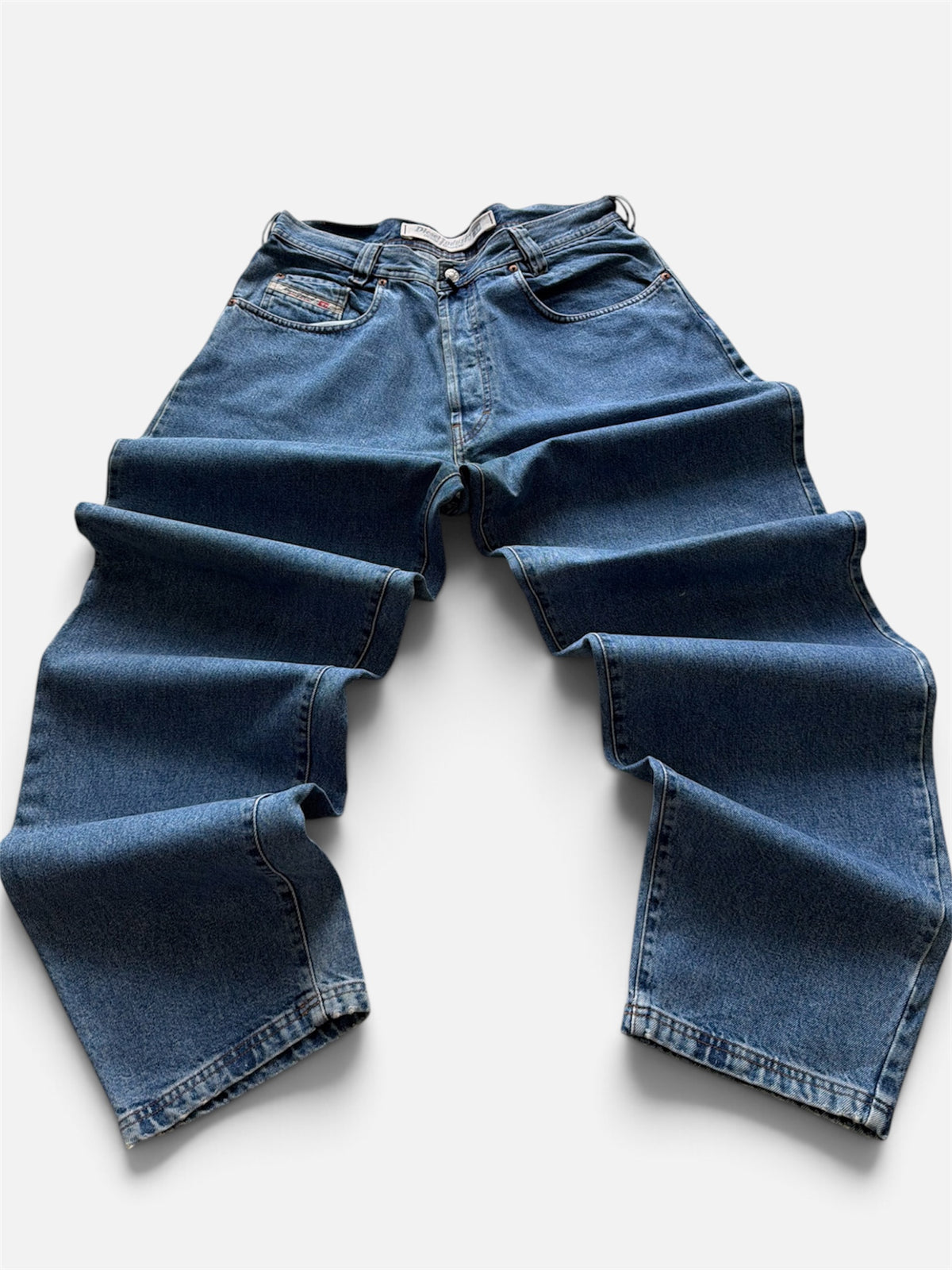 Vintage Diesel Baggy Balloon Fit Denim Jeans - 36