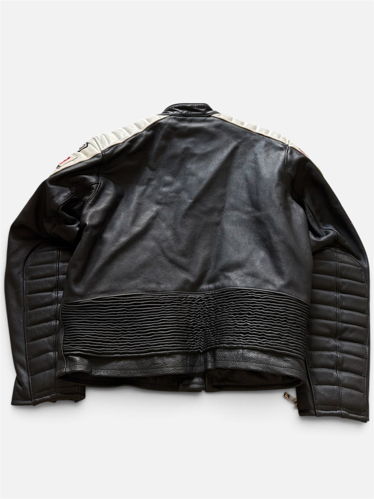 Vintage Segura 70 "Grand Prix Collection" leather racing jacket