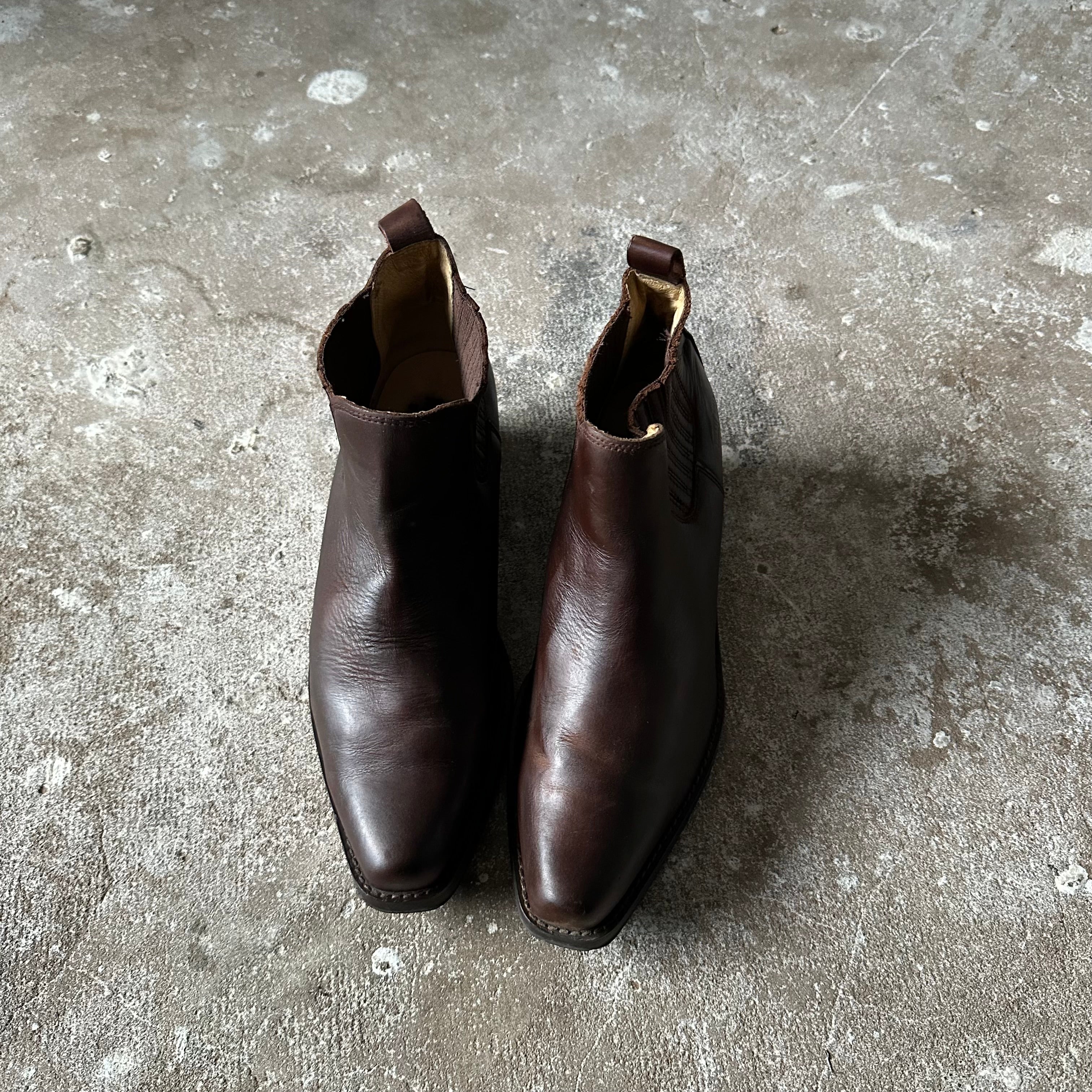 Brown Ankle Leather Boots - 42