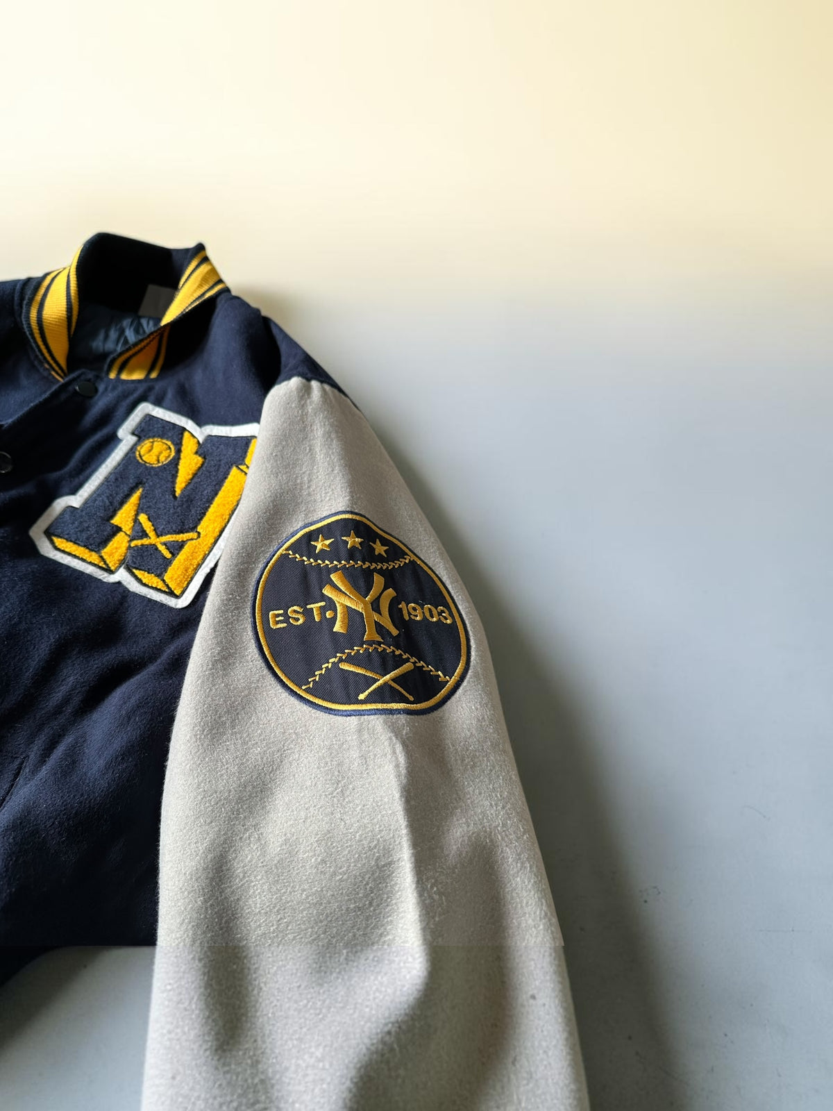 Vintage Majestic NY Yankees Varsity Jacket - 2XL