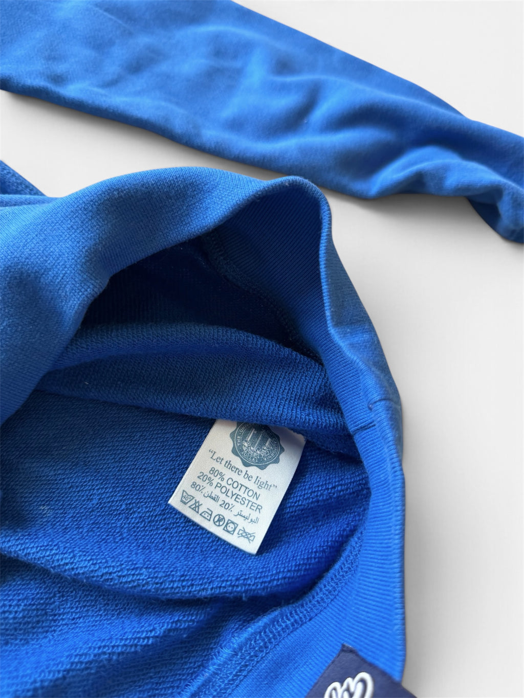 UCLA Heritage Crewneck Sweatshirt Royal Blue Raglan Seal Logo- S