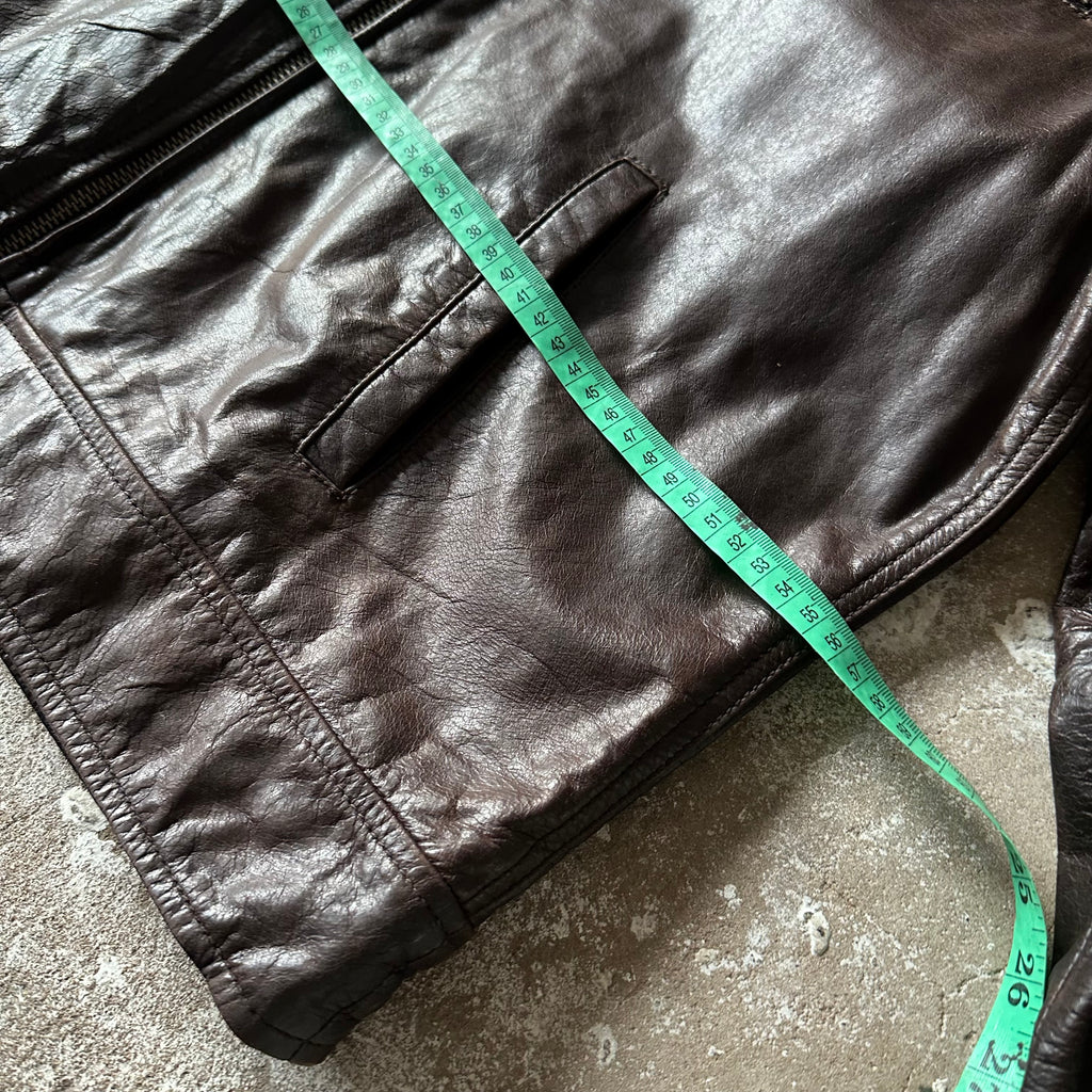 Oakwood Brown Leather Jacket - L