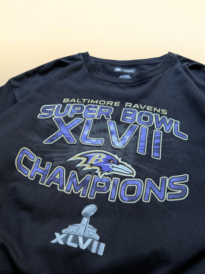 NFL Super Bowl Black Shirt- XL