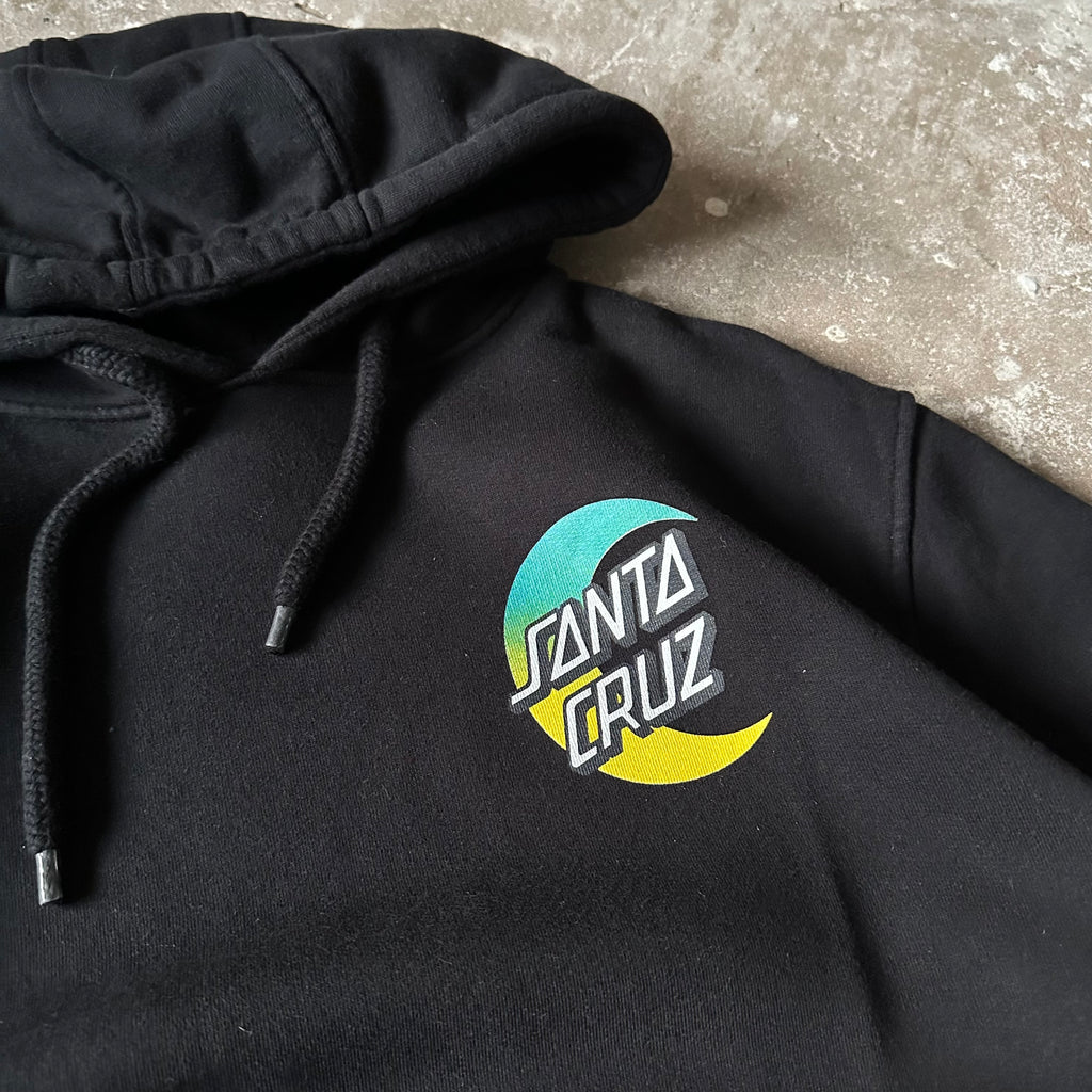 Santa Cruz Black Hoodie - L