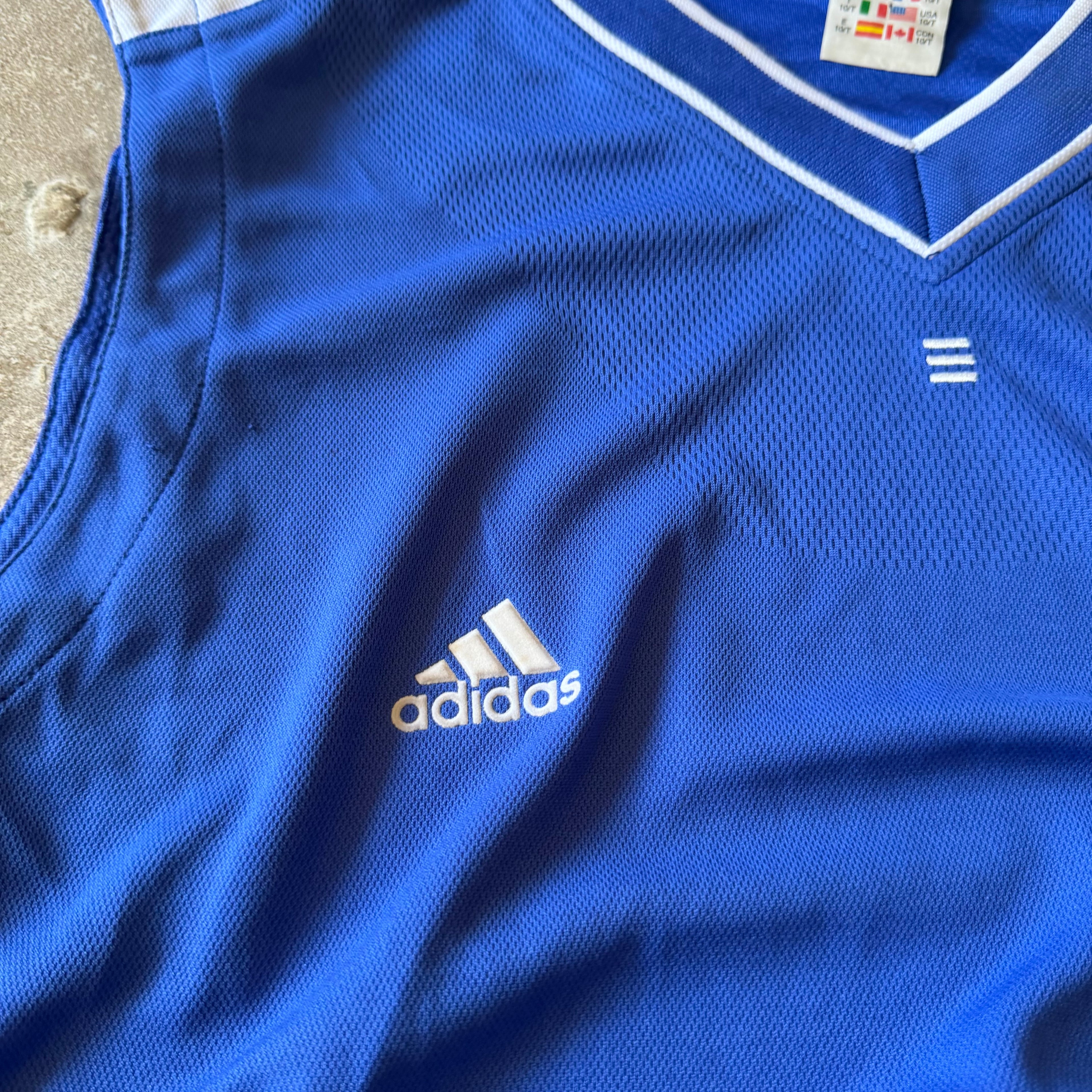 Adidas 80s Blue Jersey - XL