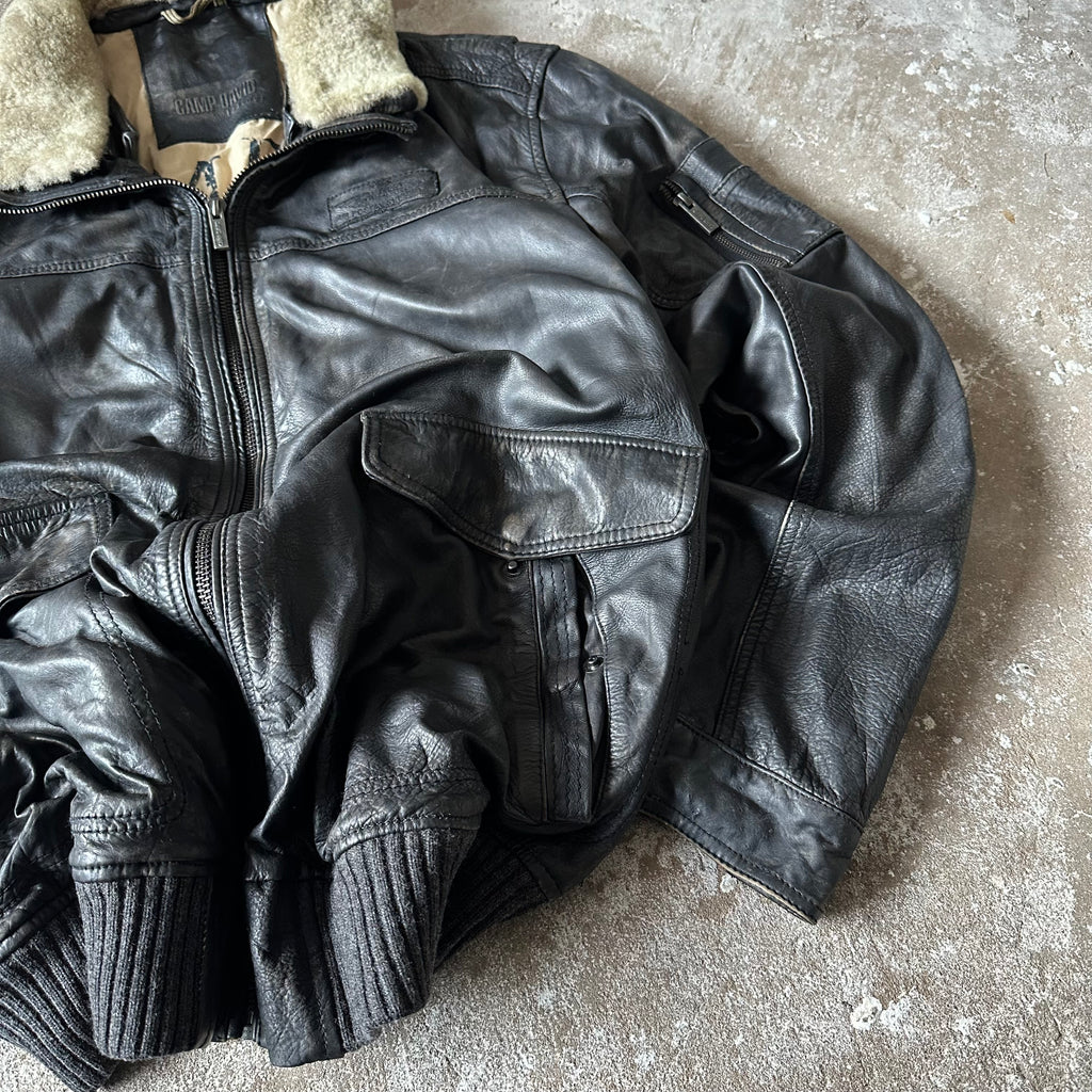 Camp David Leather Jacket - XL